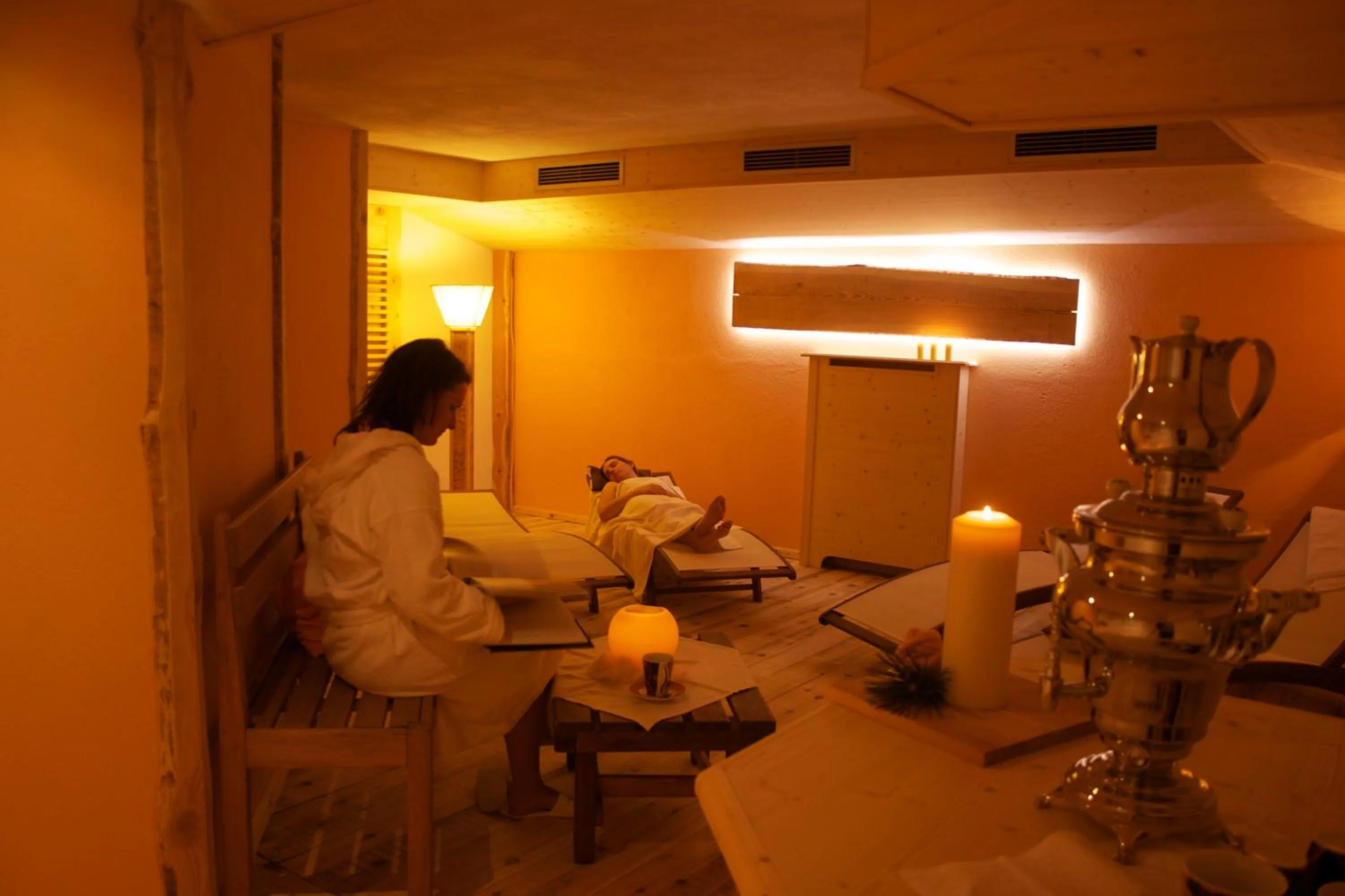 Spa and wellness centre/facilities in Hotel Catinaccio