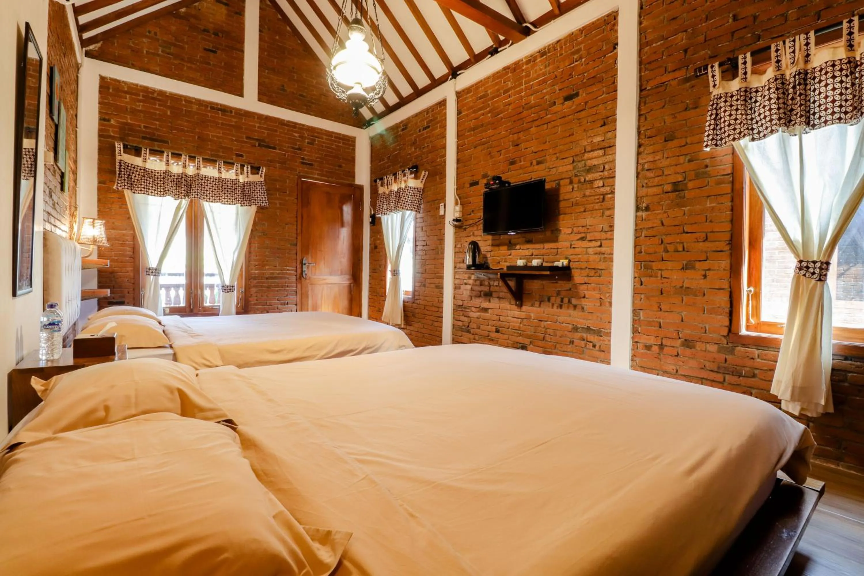 Bedroom, Bed in Omah Teras Bata Guesthouse