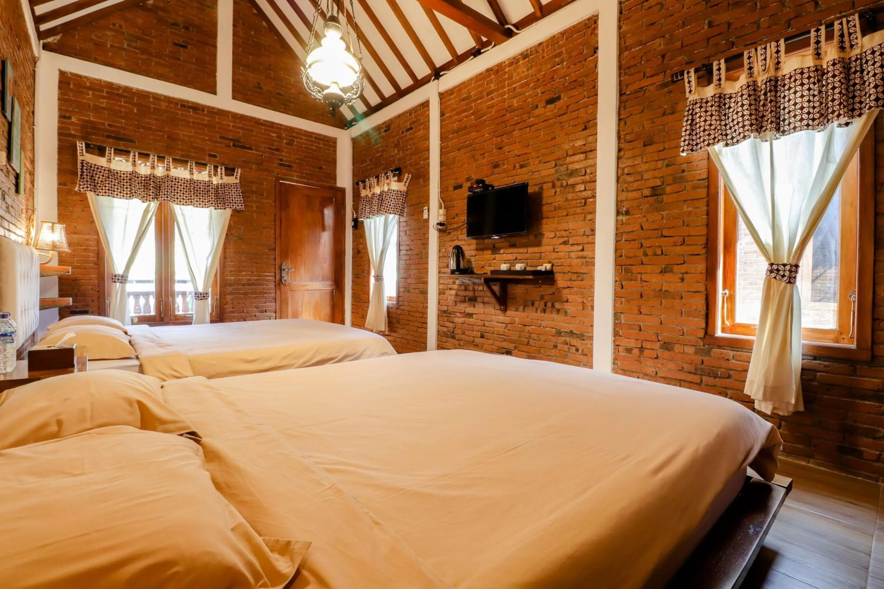 Bedroom, Bed in Omah Teras Bata Guesthouse