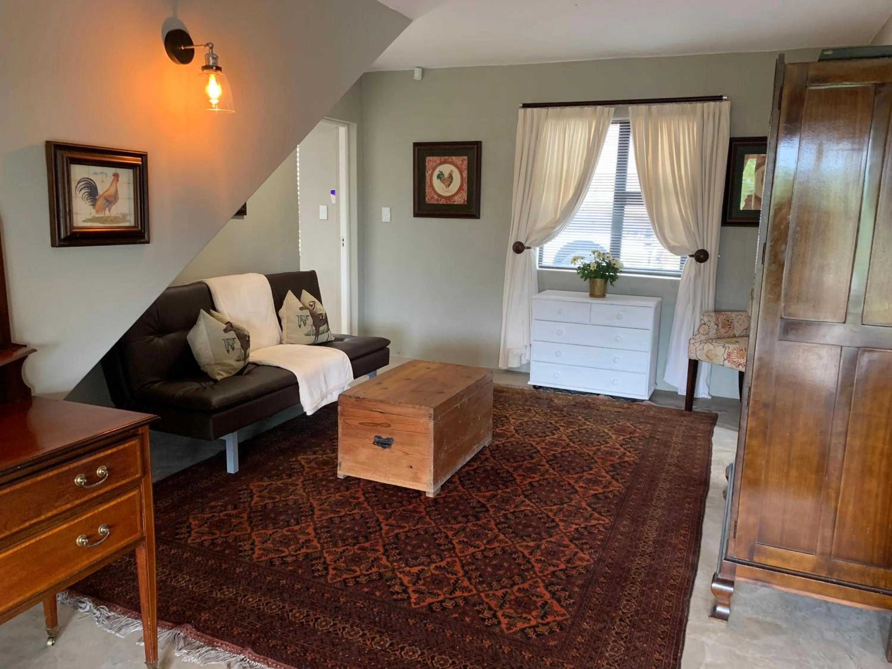 Bed in Cavalo Guesthouse & Equestrian Estate