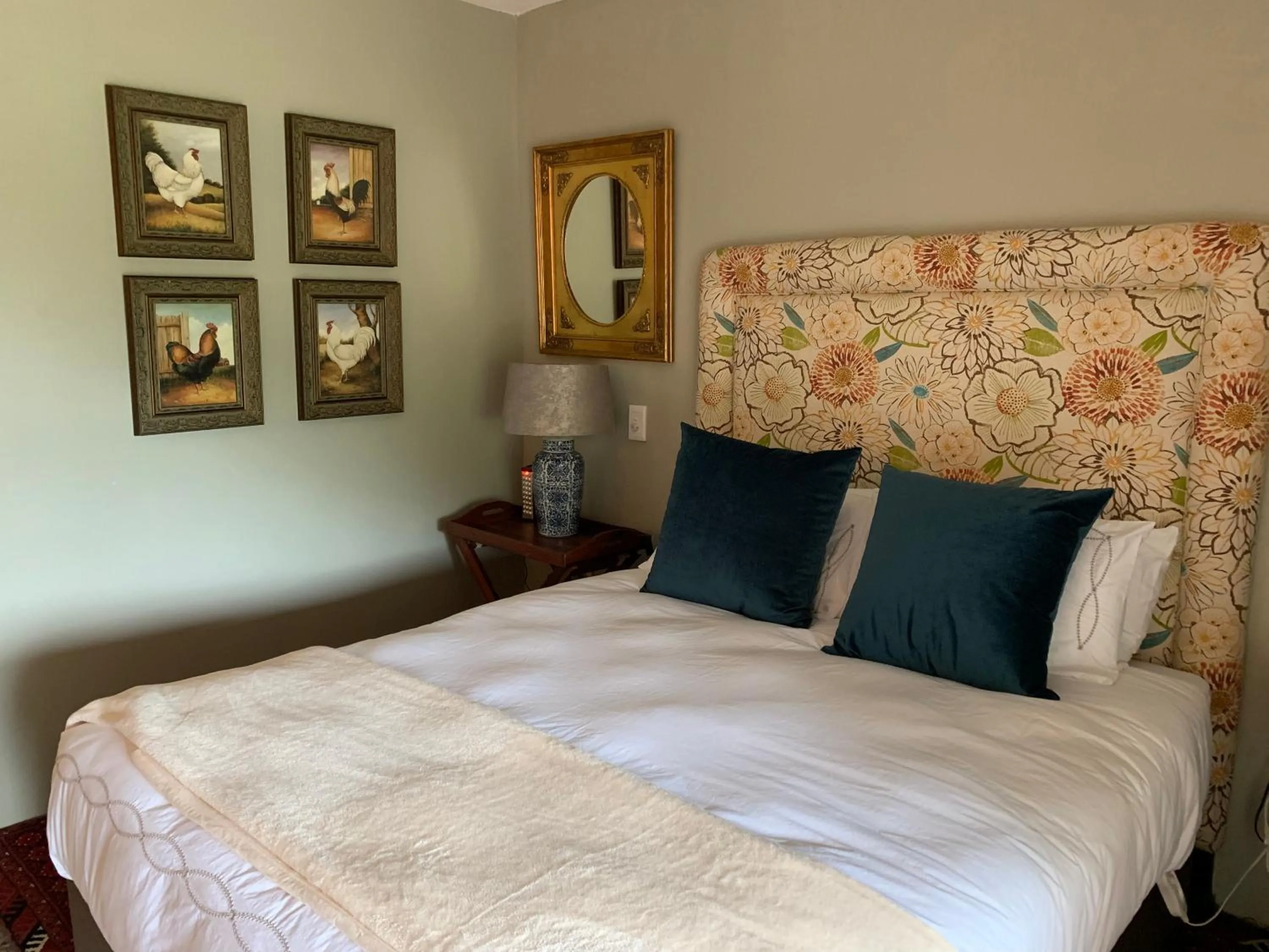 Bed in Cavalo Guesthouse & Equestrian Estate