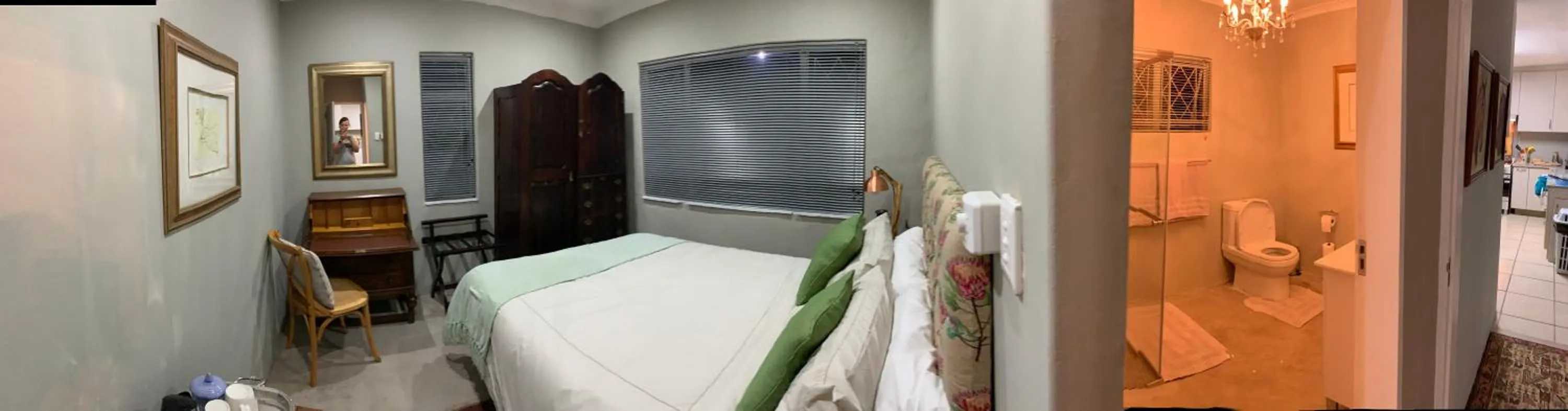 Bed in Cavalo Guesthouse & Equestrian Estate