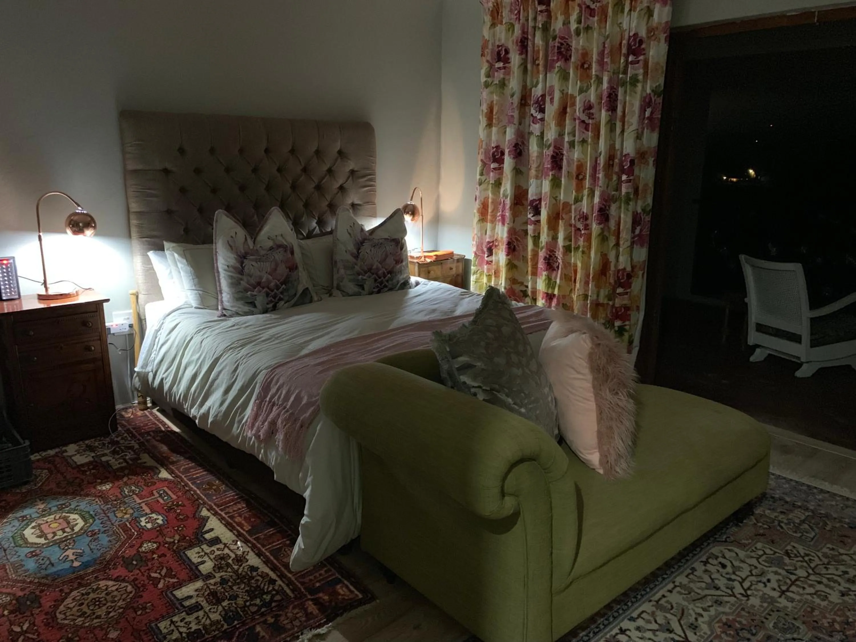 Bed in Cavalo Guesthouse & Equestrian Estate