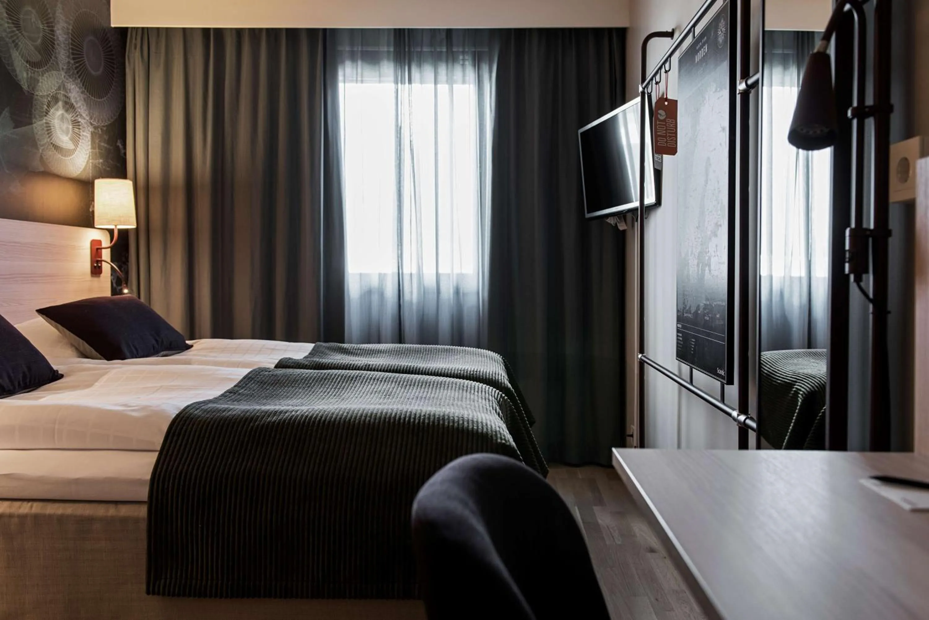 Photo of the whole room, Bed in Scandic Täby