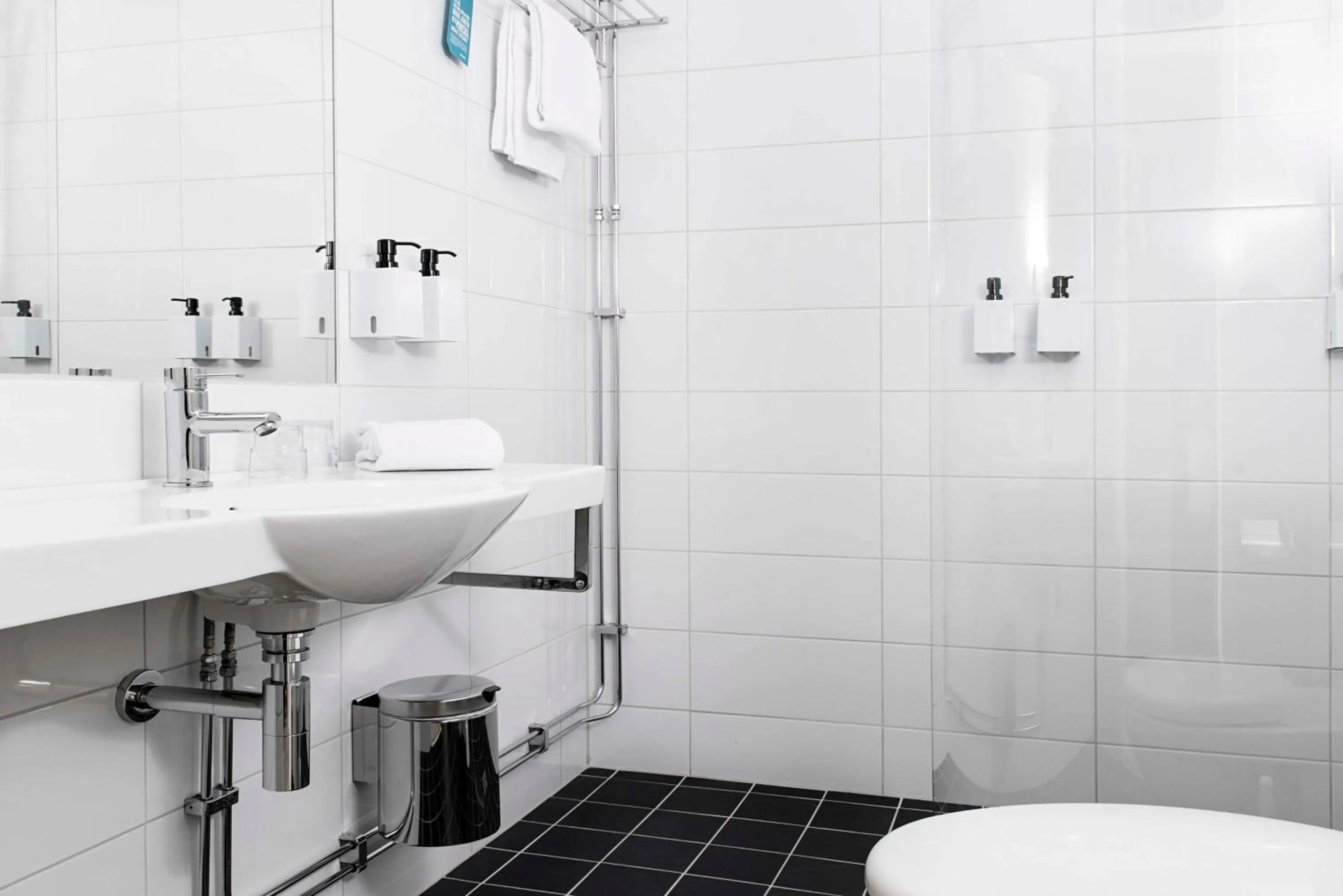 Bedroom in Scandic Täby