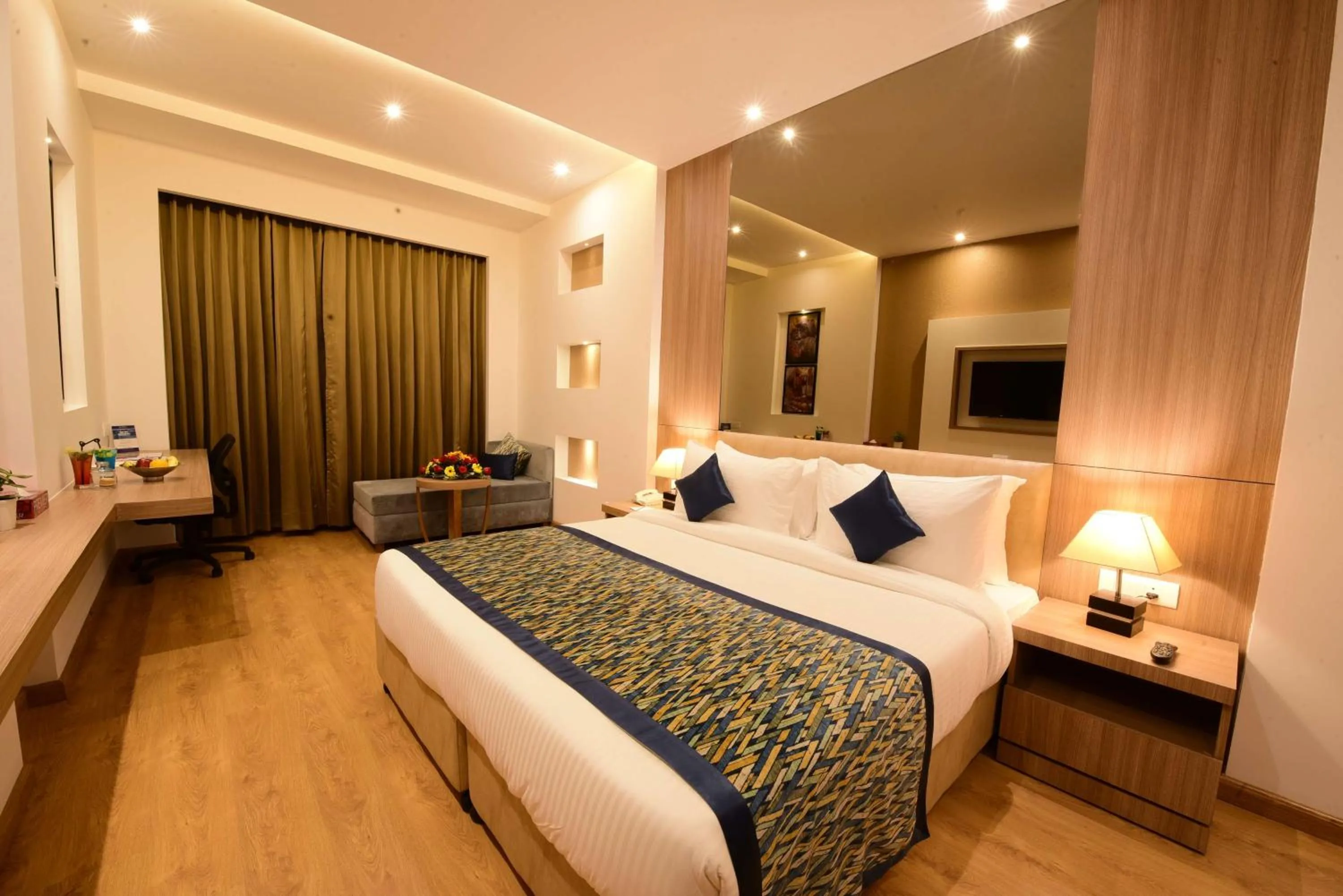 Bedroom, Bed in SureStay Plus by Best Western Amritsar