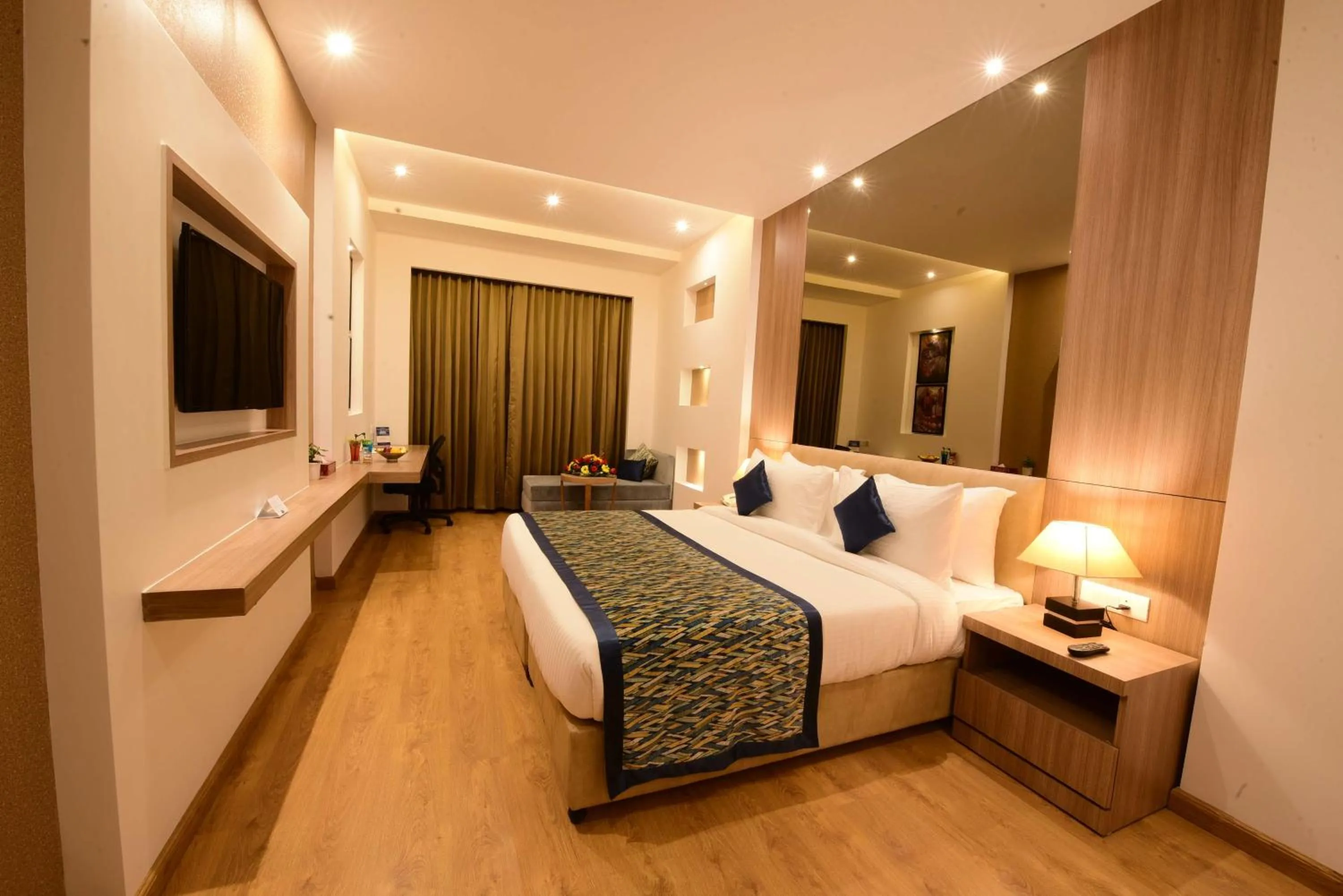 Bedroom, Bed in SureStay Plus by Best Western Amritsar