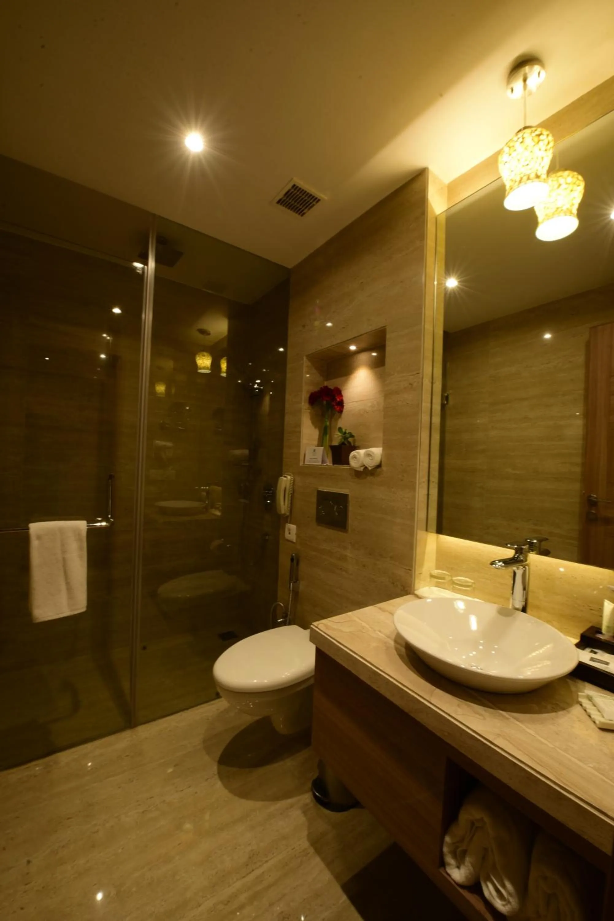 Bathroom in SureStay Plus by Best Western Amritsar