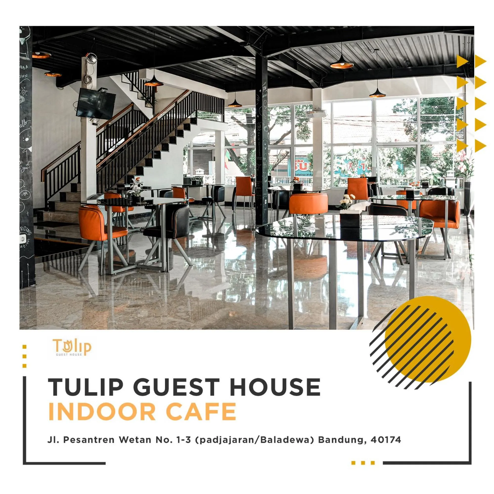 Restaurant/places to eat in Tulip Guest House