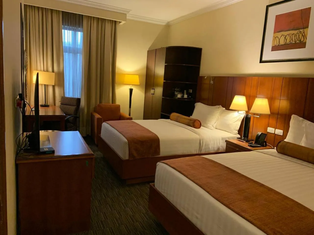 Bed in The HUB Hotel