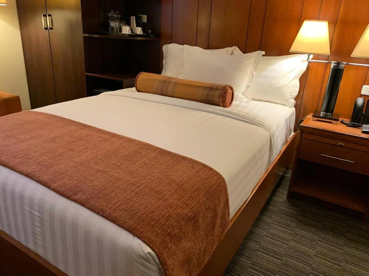 Bed in The HUB Hotel