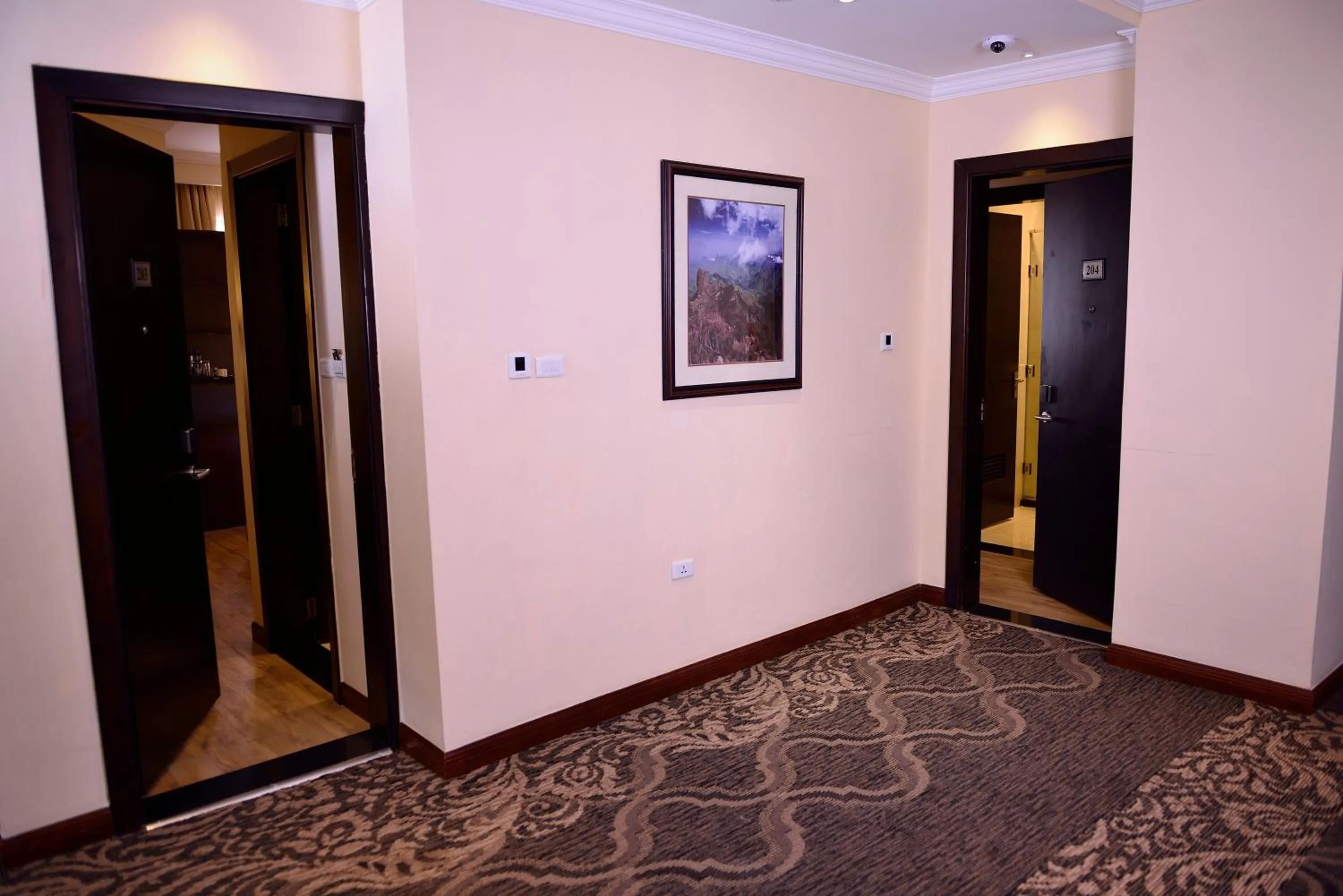 Floor plan in The HUB Hotel