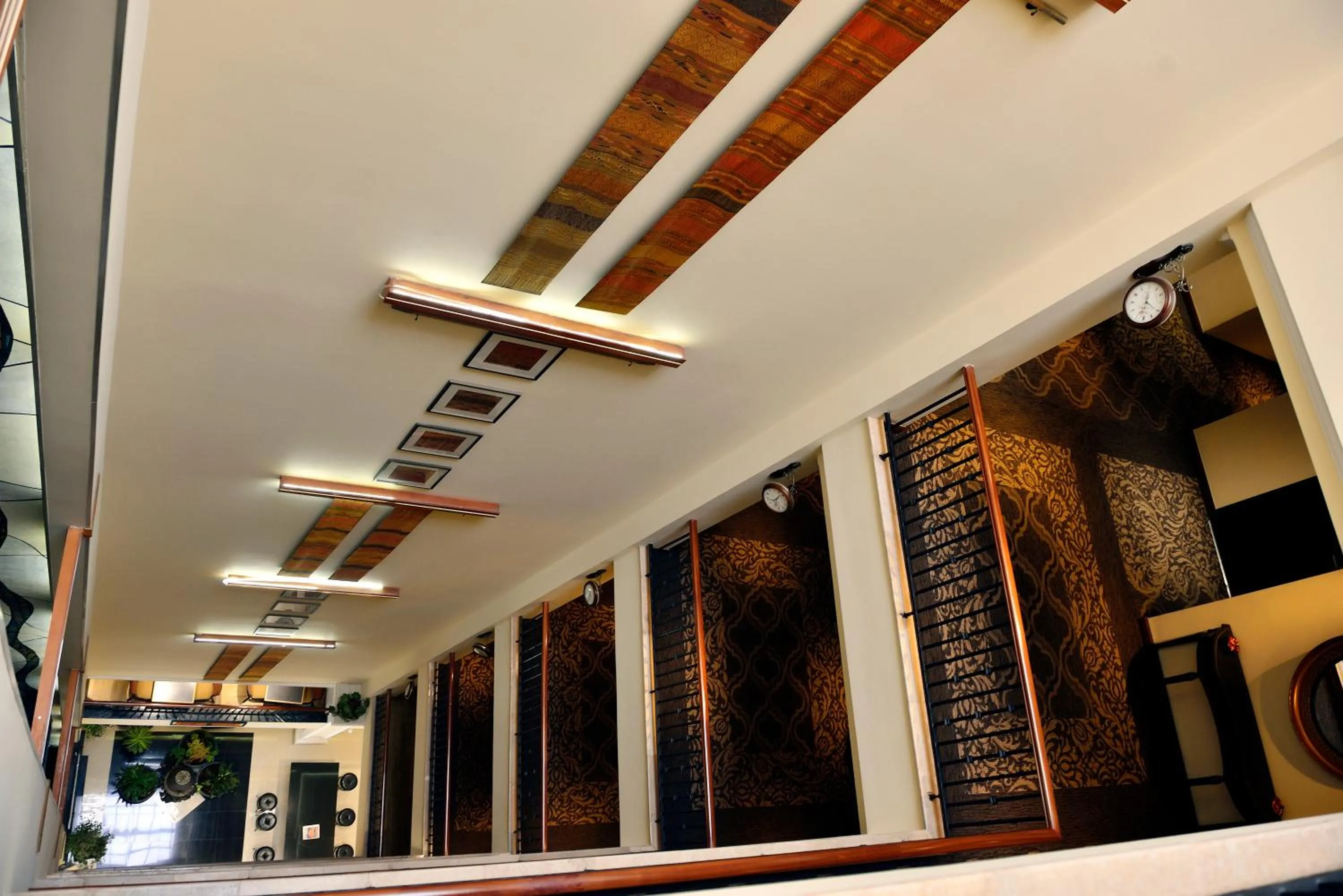 Decorative detail in The HUB Hotel