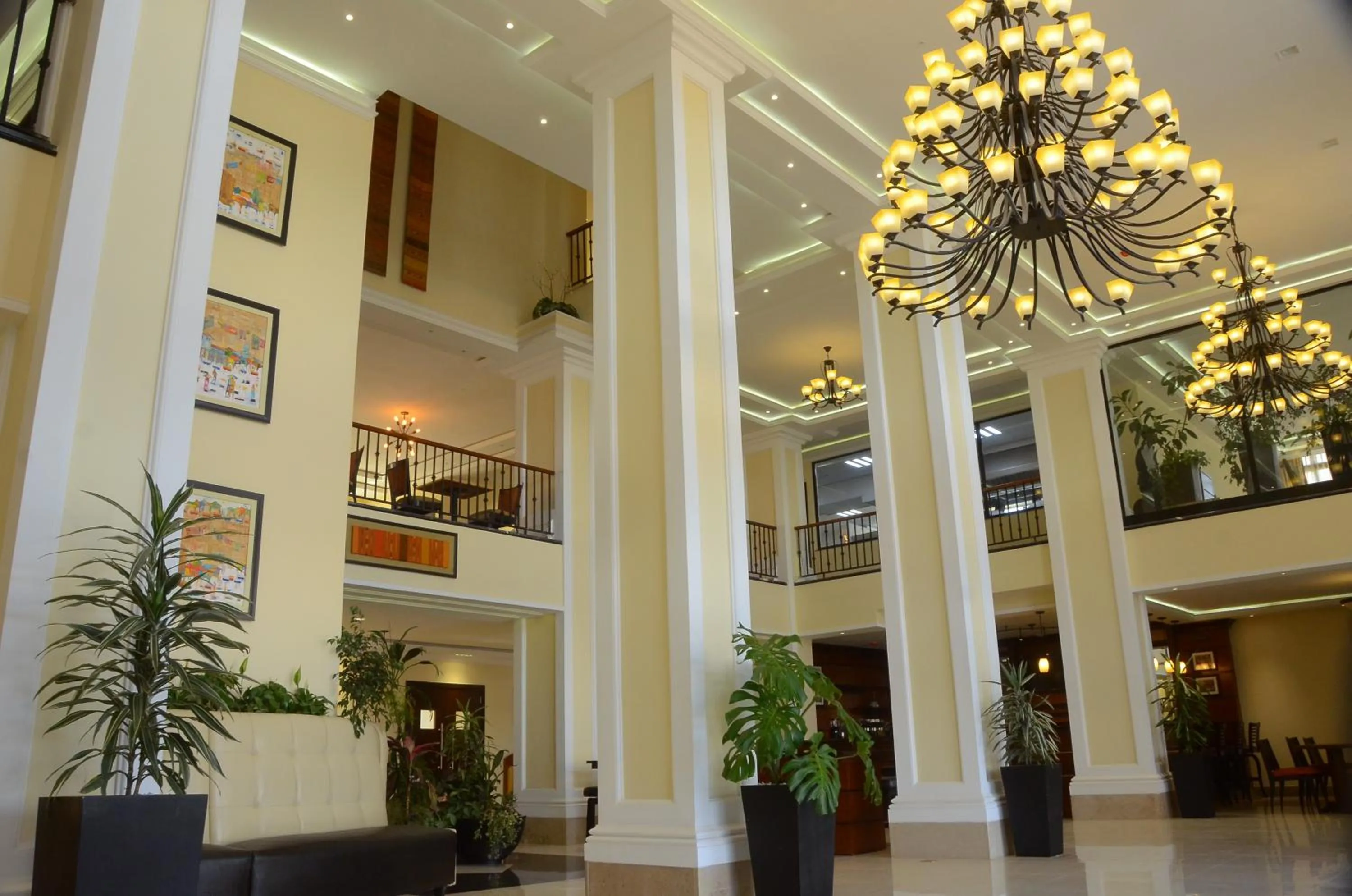 Lobby or reception in The HUB Hotel