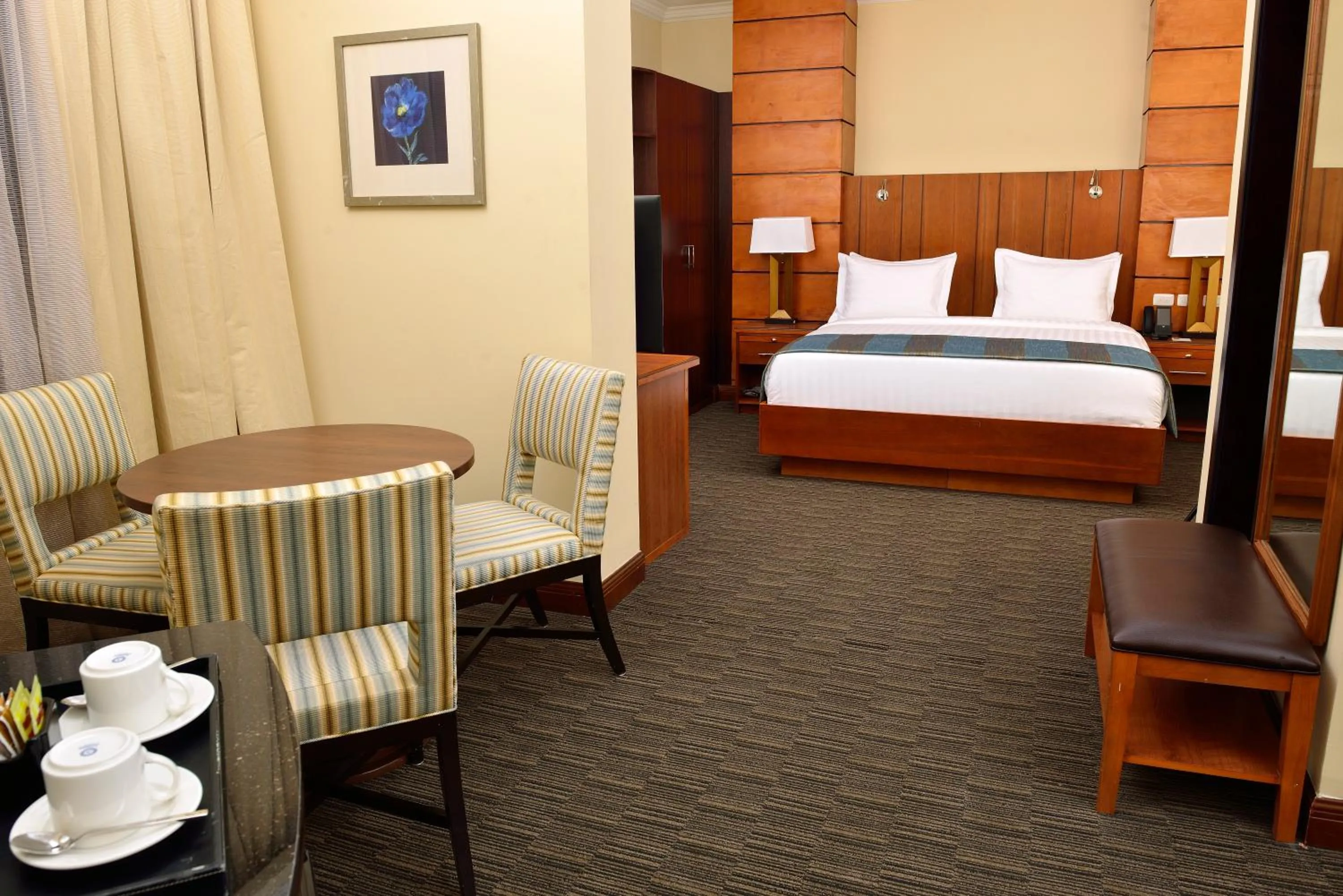 Bed in The HUB Hotel