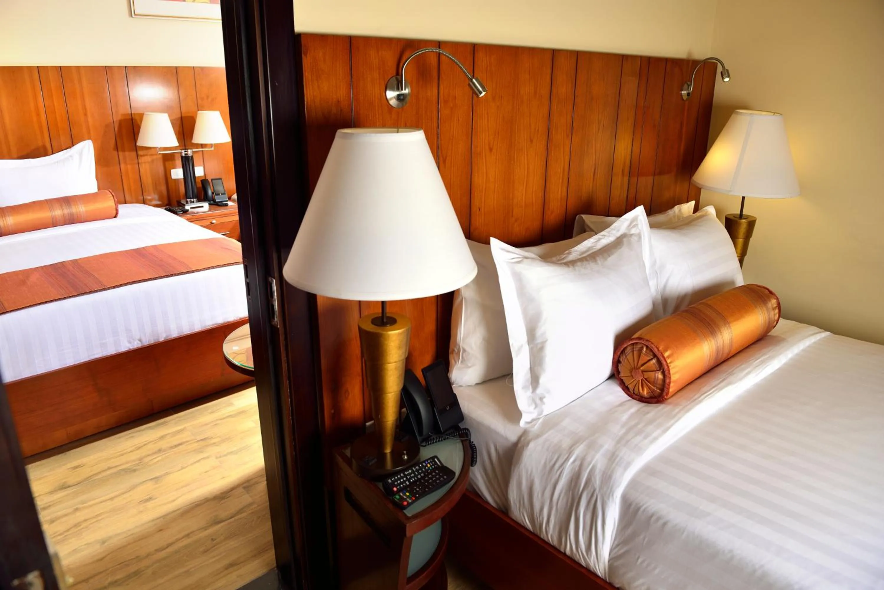 Bed in The HUB Hotel