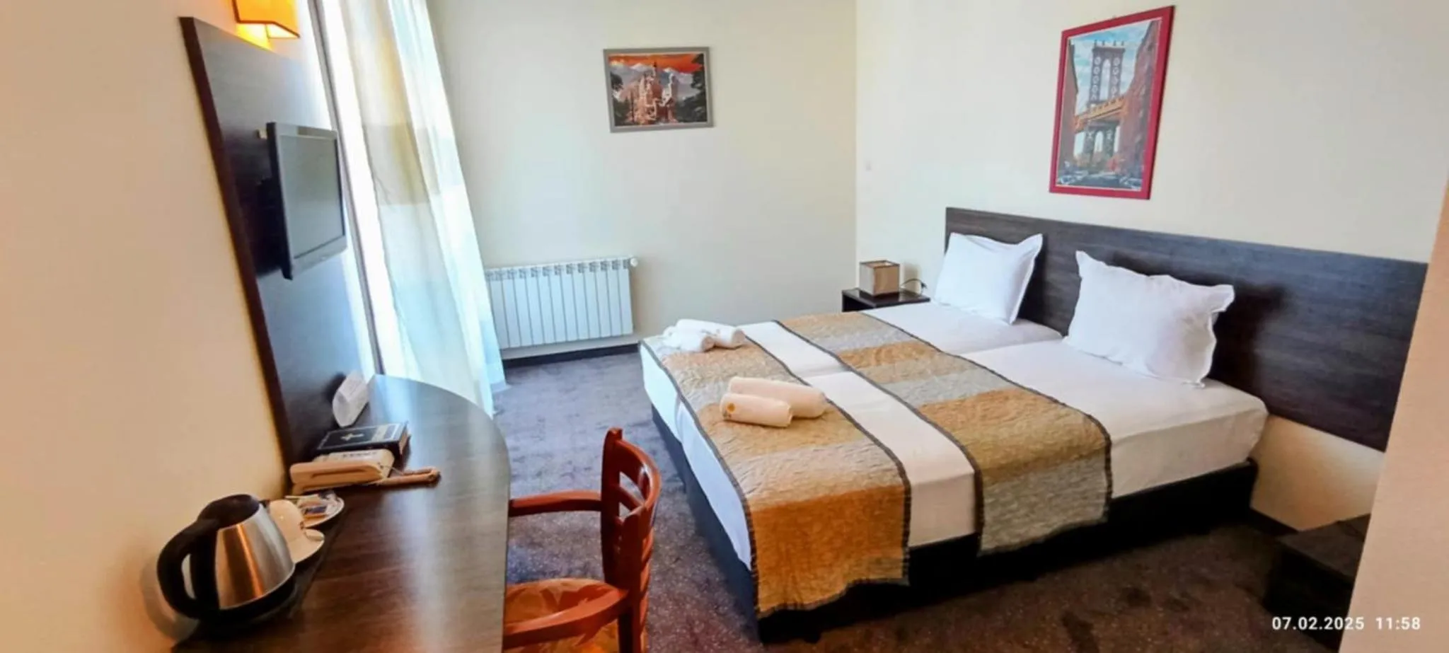 View (from property/room), Bed in Vitoshko Lale Hotel