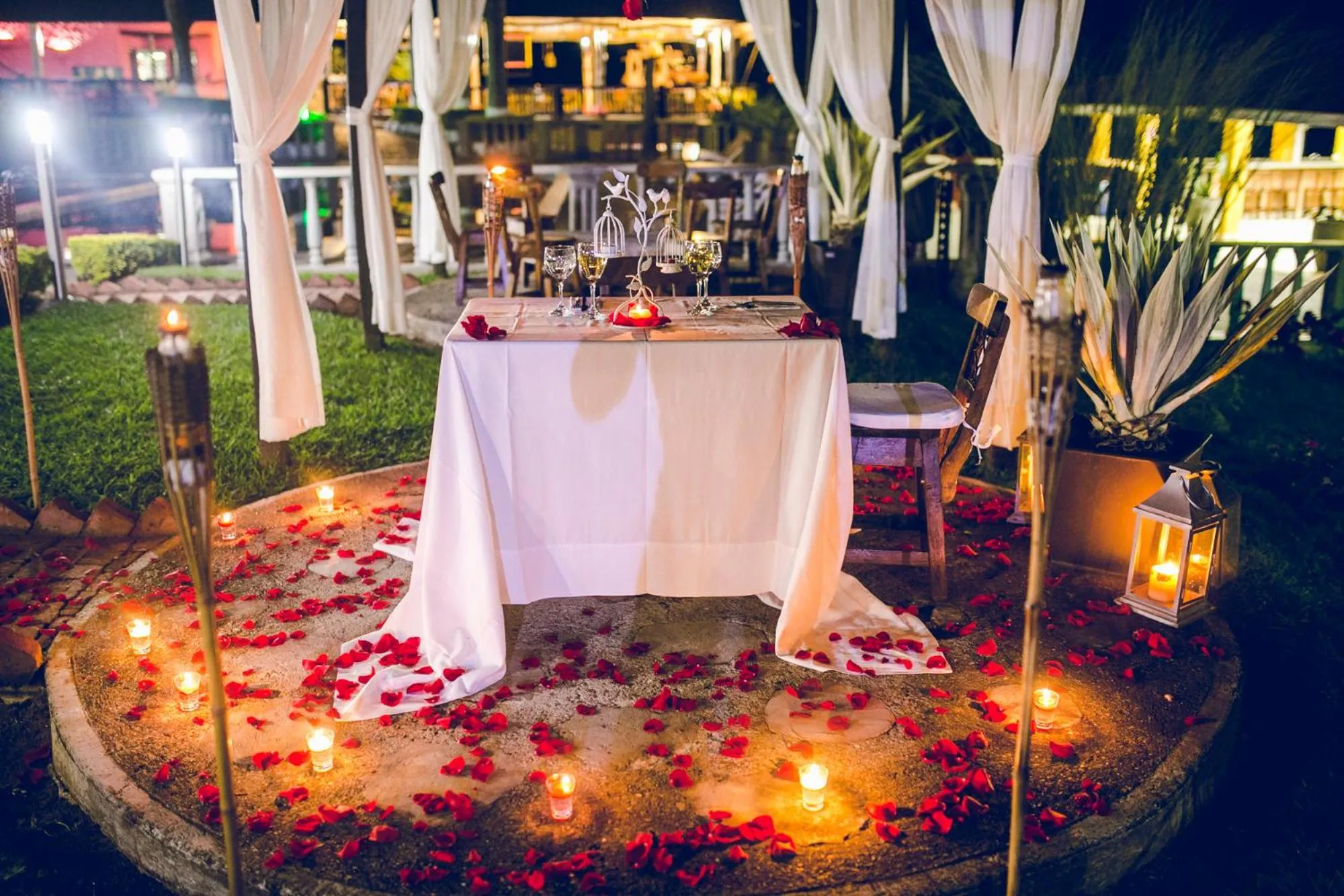 Patio in Hotel San Antonio del Cerro