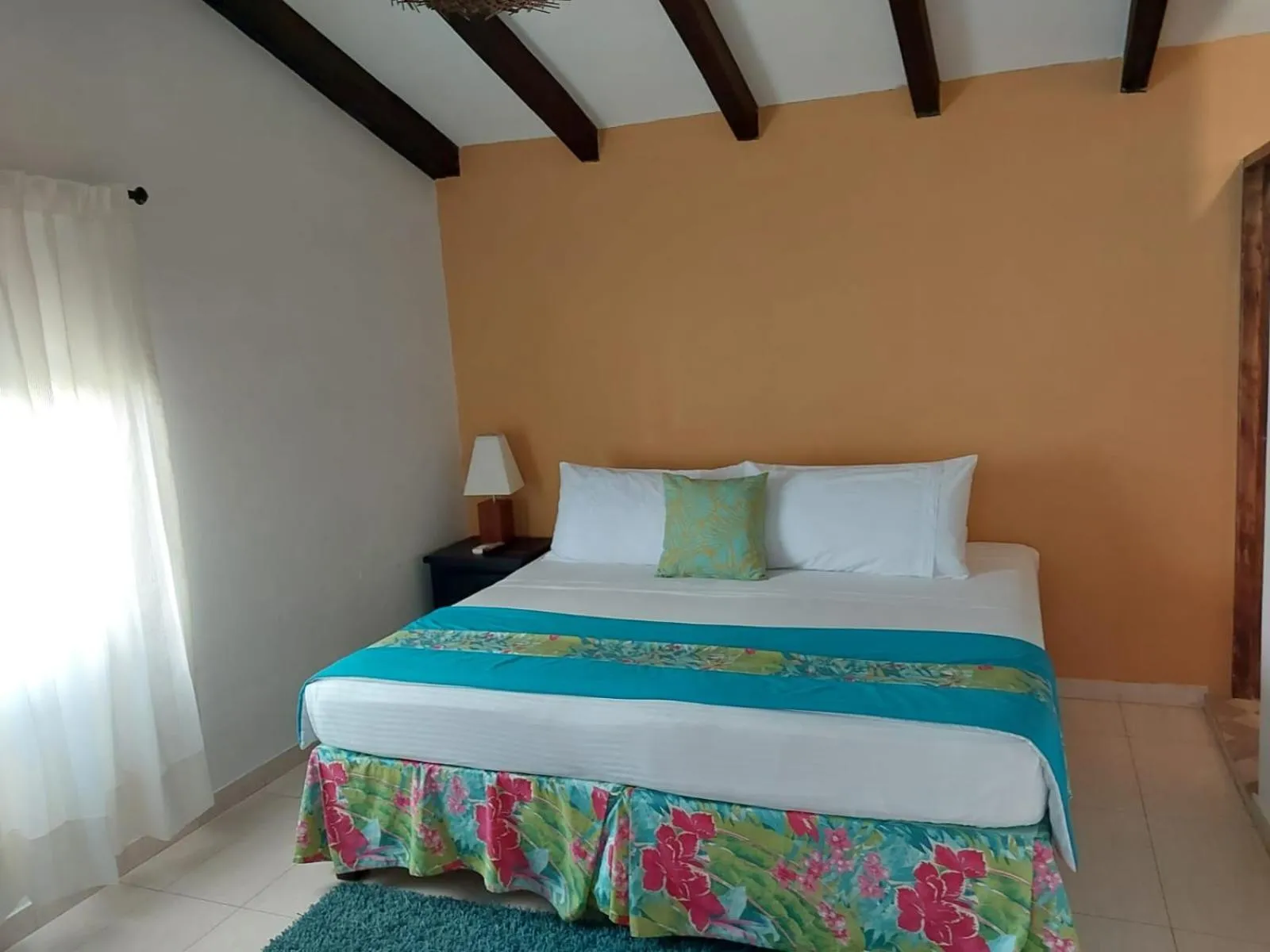 Bed in Hotel San Antonio del Cerro