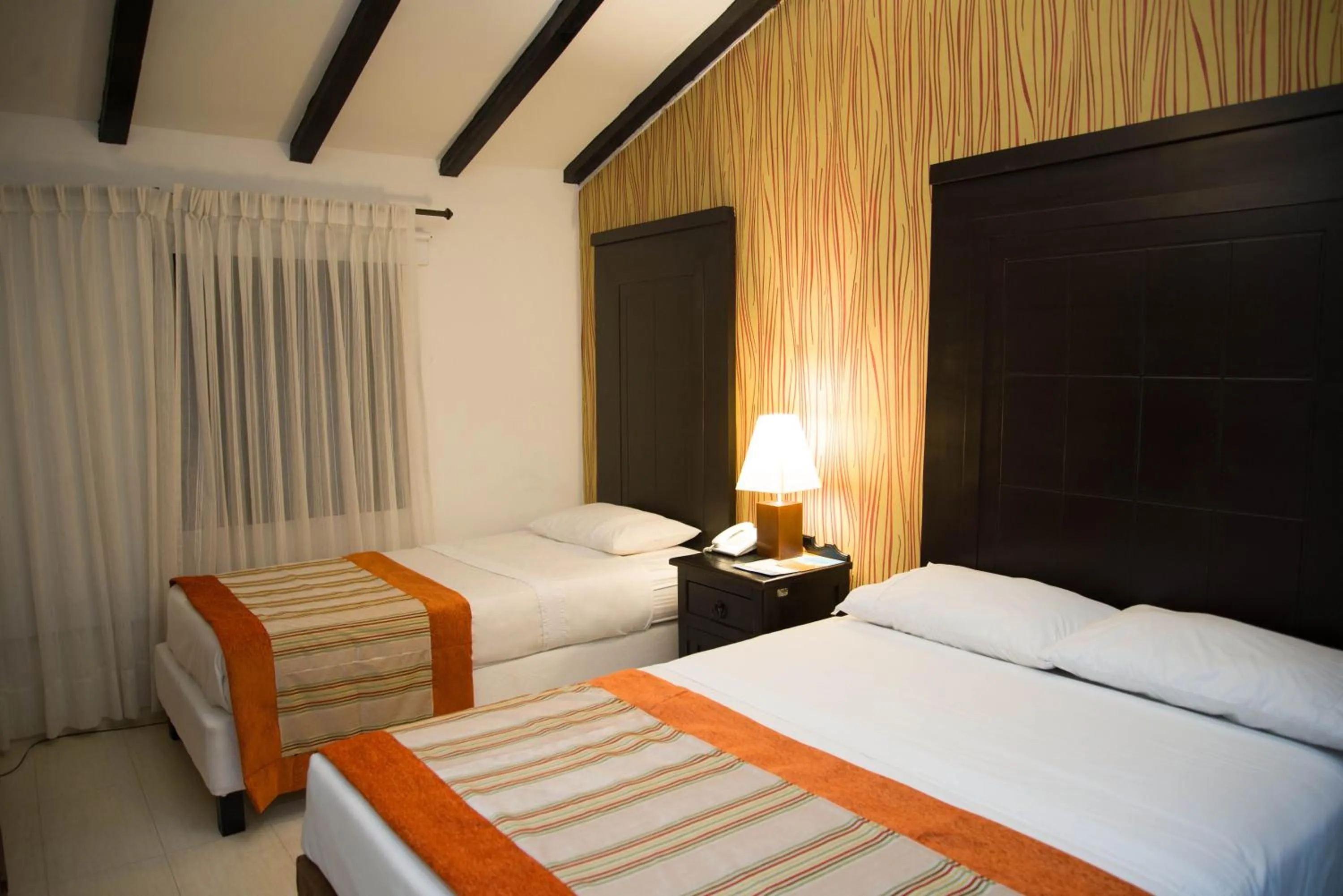 Photo of the whole room, Bed in Hotel San Antonio del Cerro