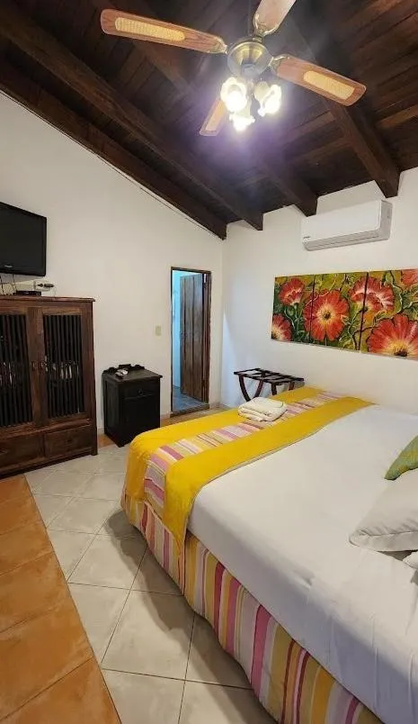 Bed in Hotel San Antonio del Cerro