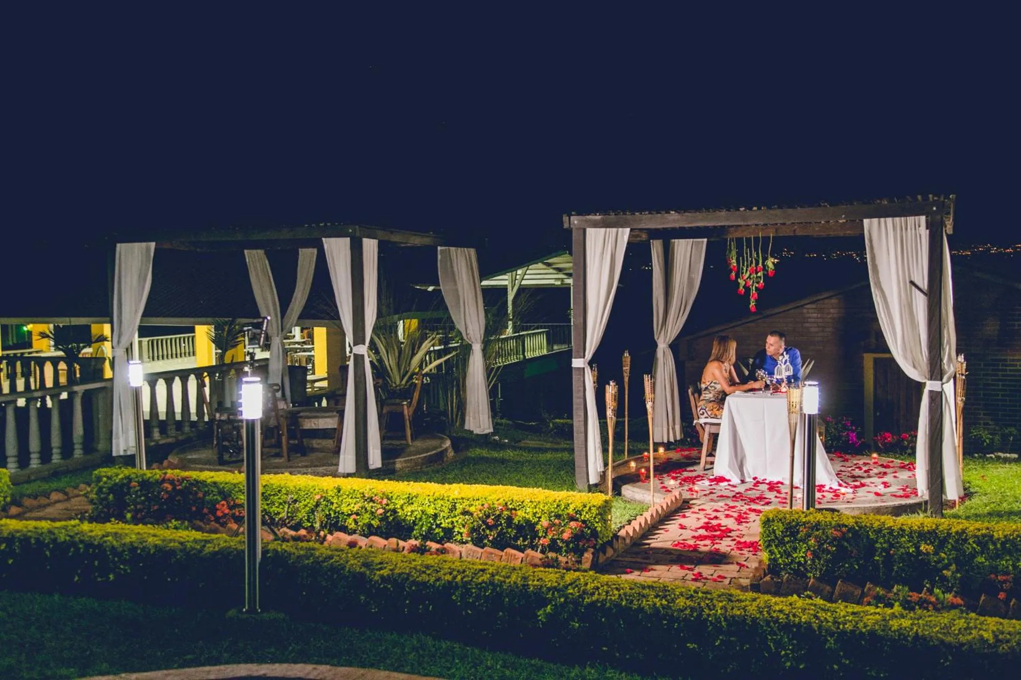 Patio in Hotel San Antonio del Cerro