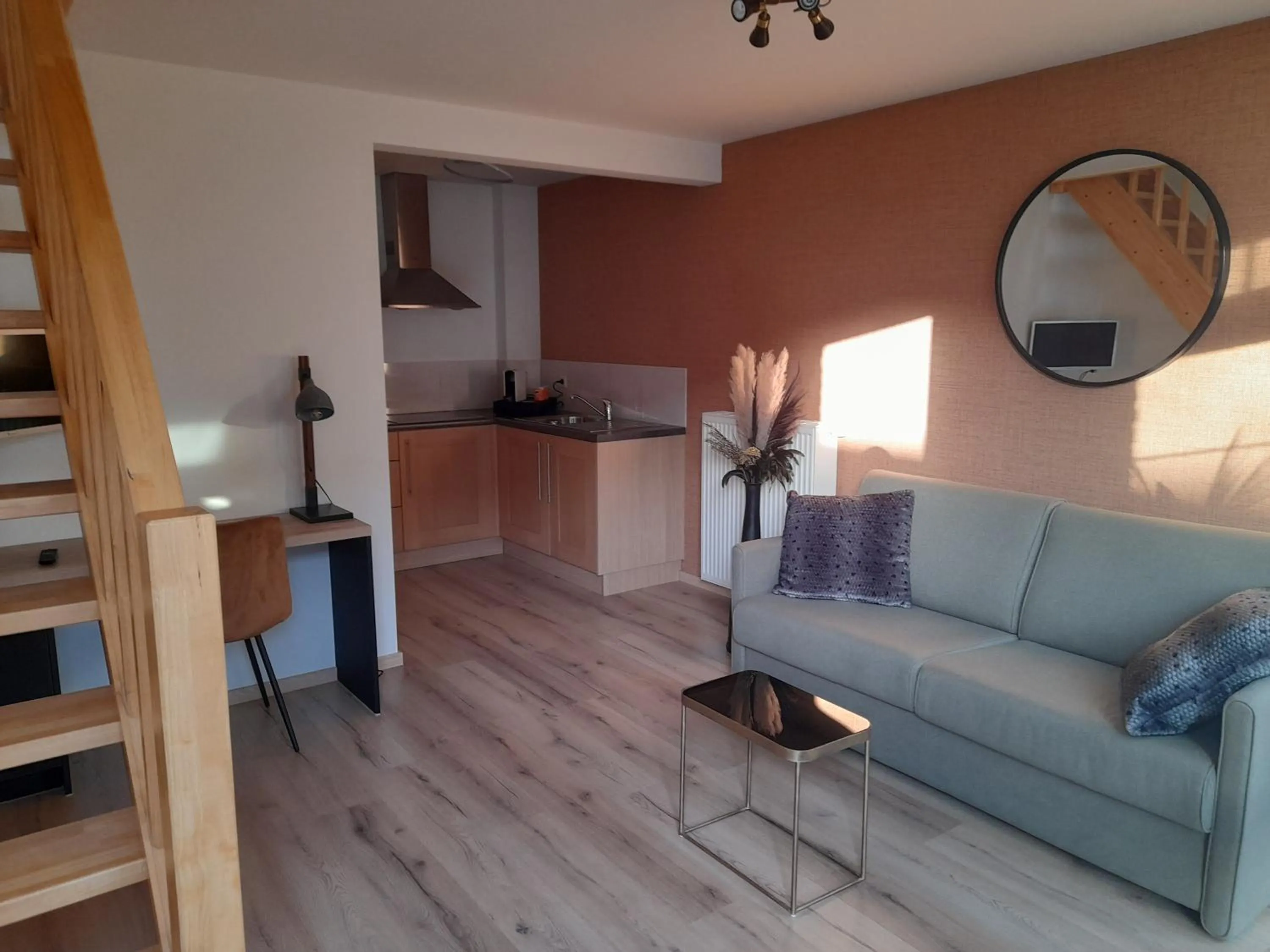 Kitchen or kitchenette in B&B De Floreffe