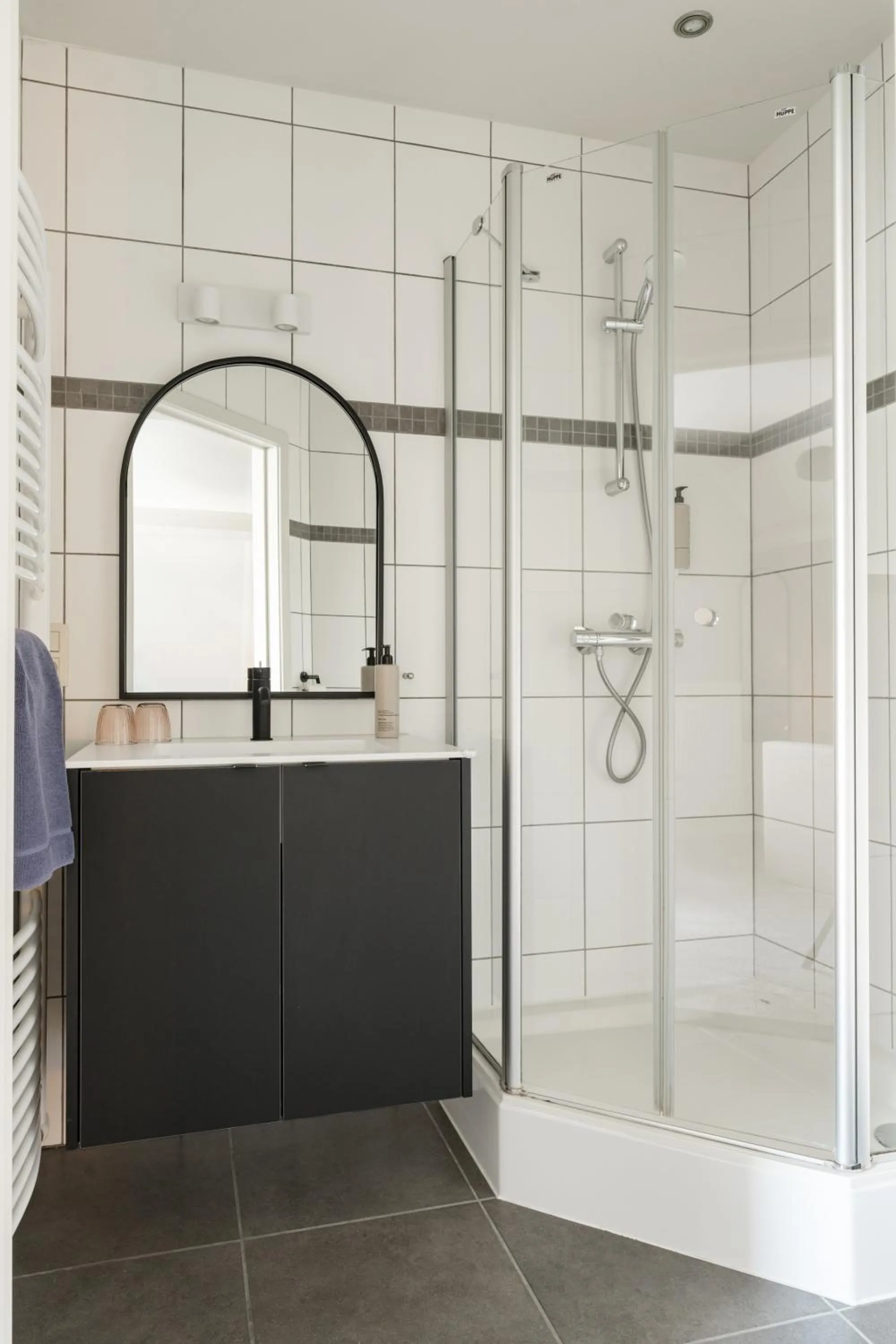 Bathroom in B&B De Floreffe