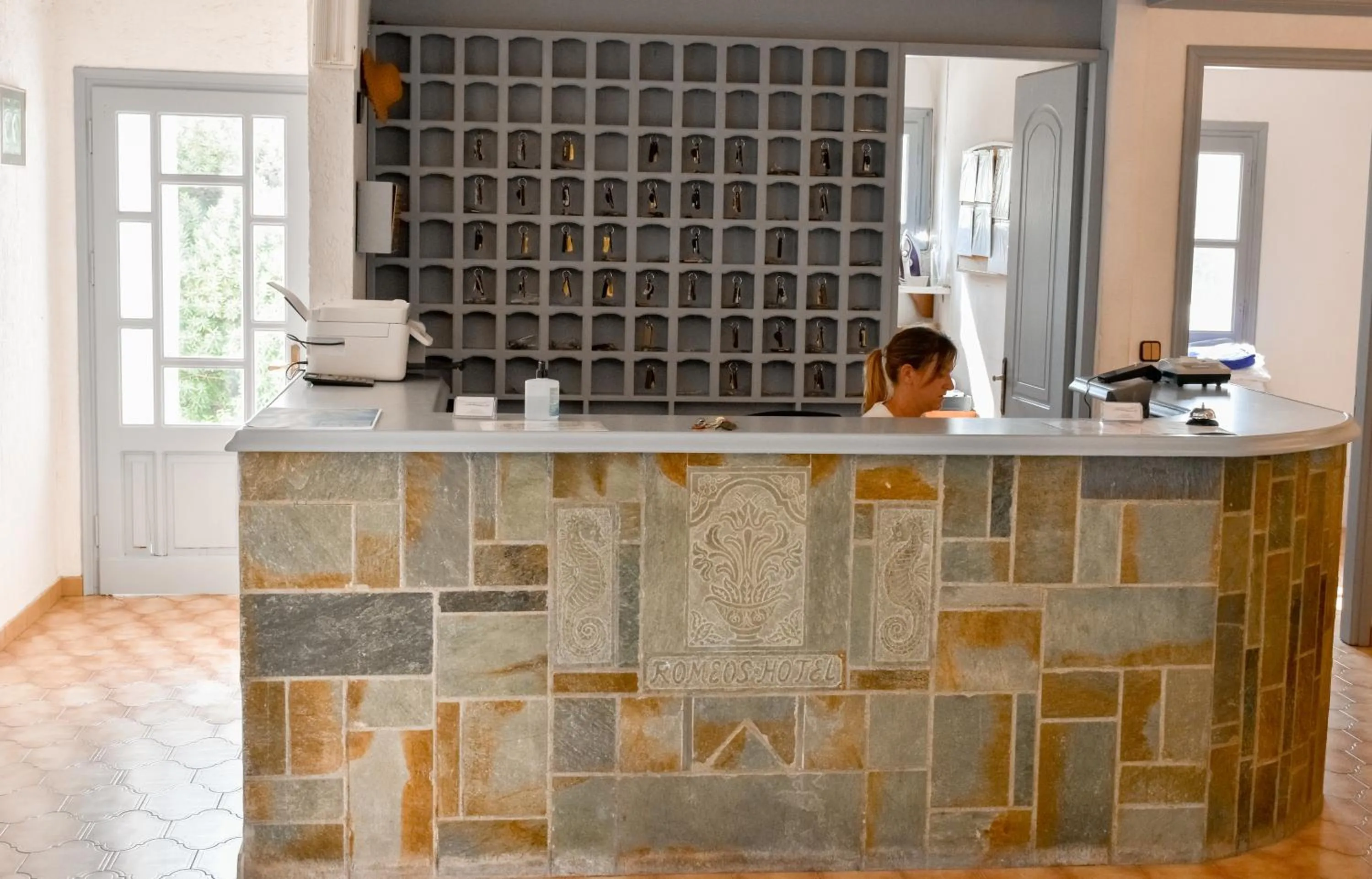 Lobby or reception in Anamar Patmos