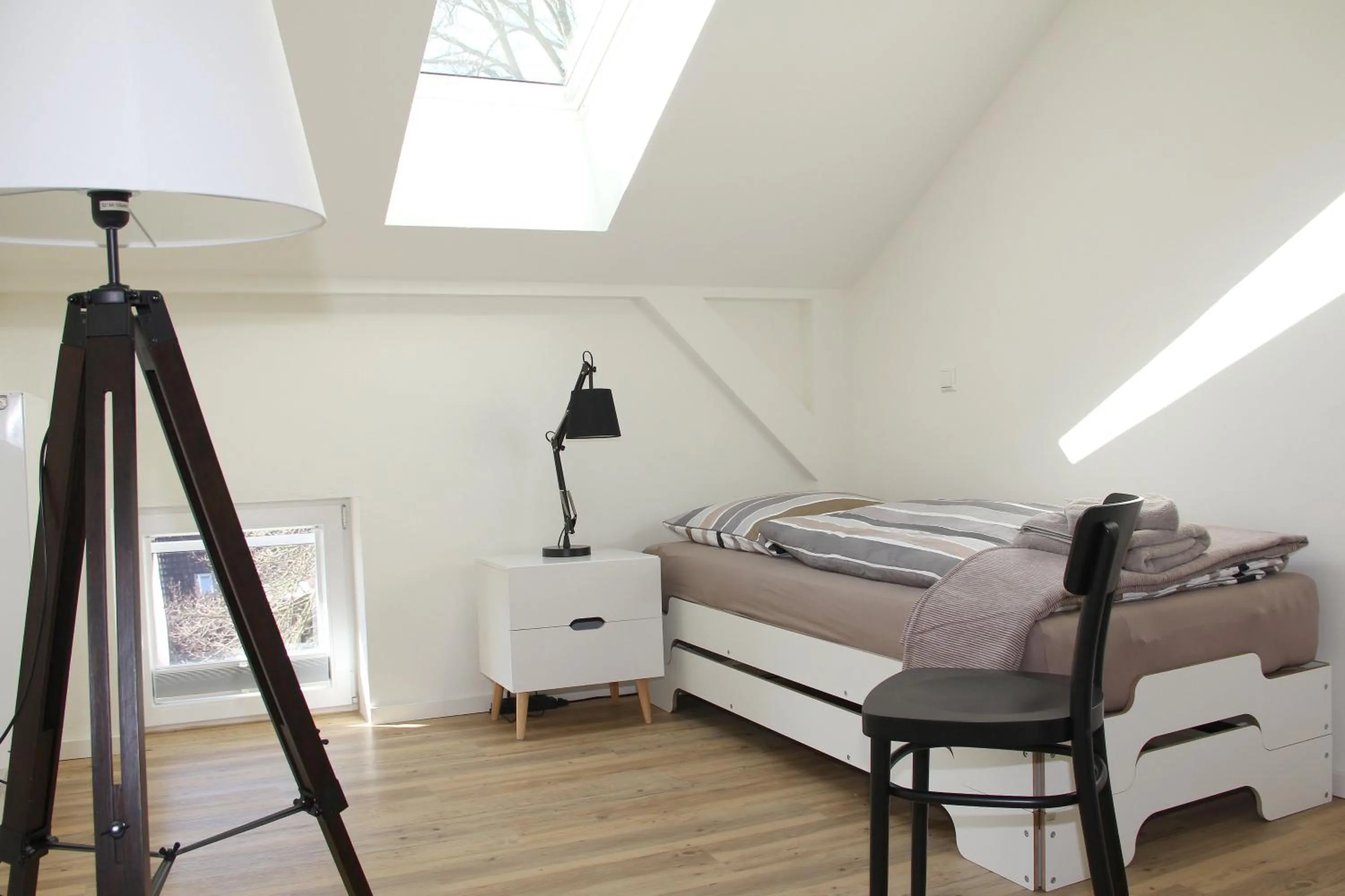 Photo of the whole room, Bed in Quartier36
