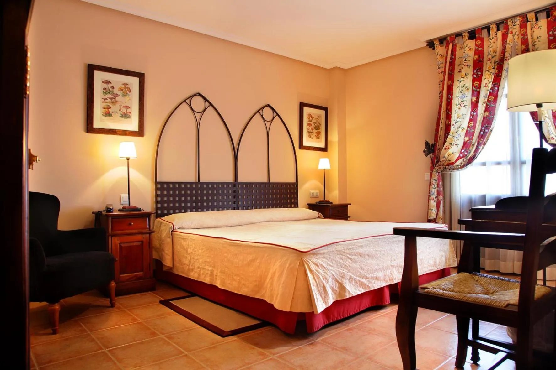 Bedroom, Bed in Hostería de Guara