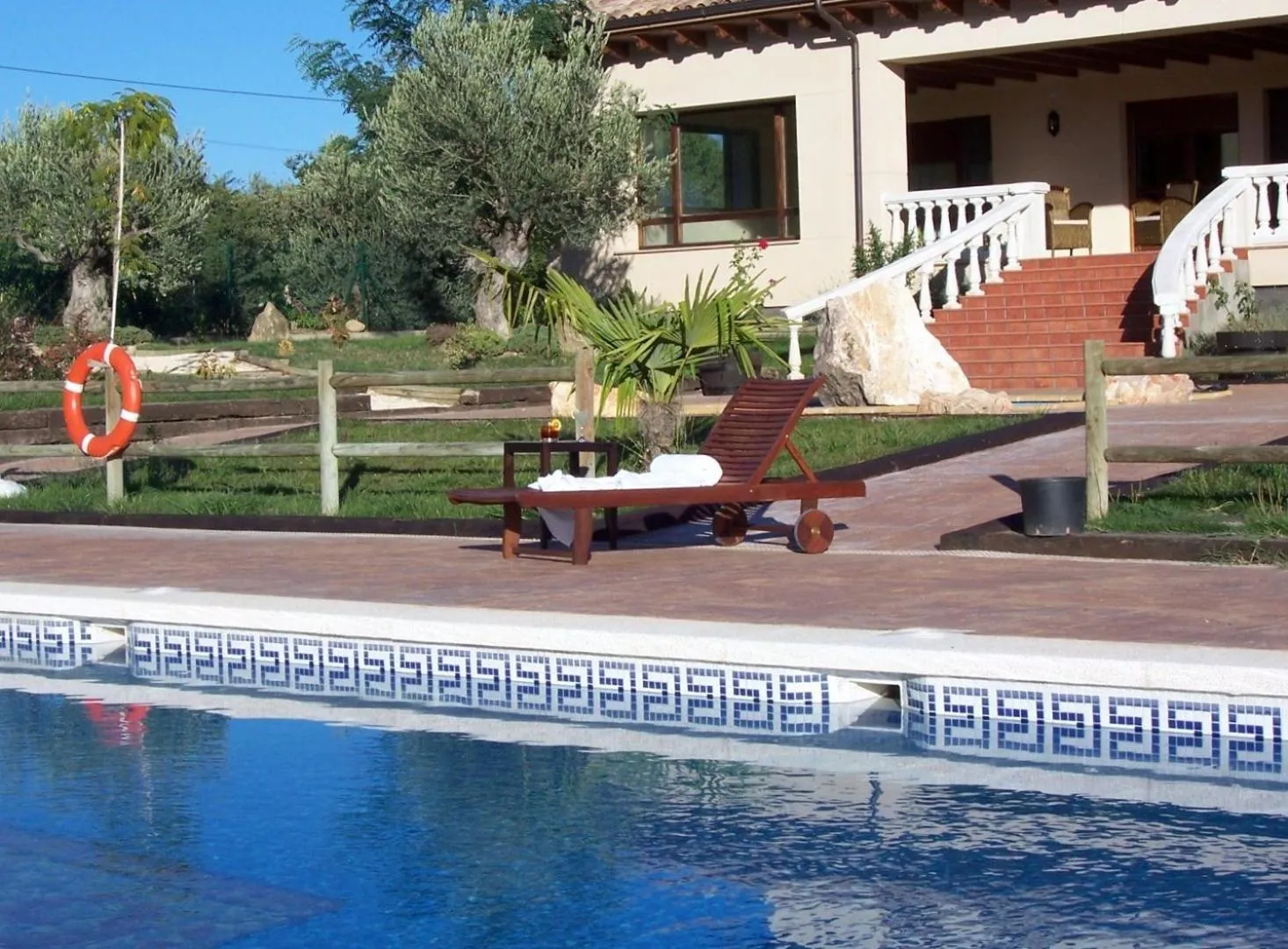 Garden in Hostería de Guara