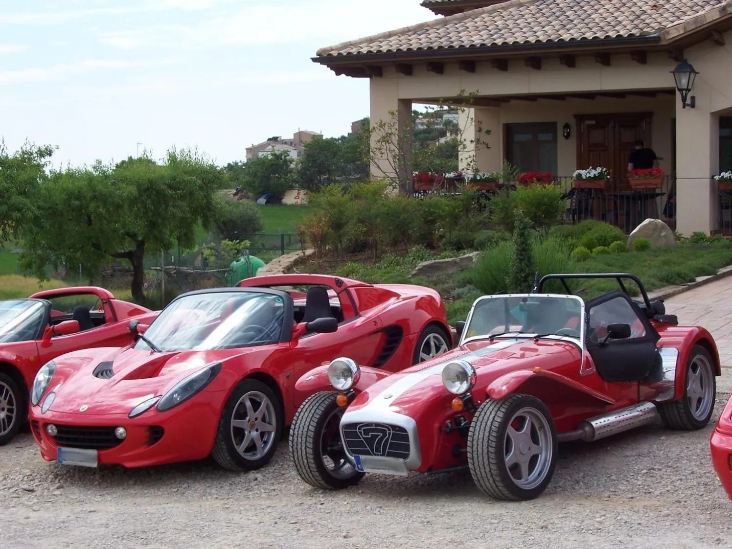 Facade/entrance in Hostería de Guara