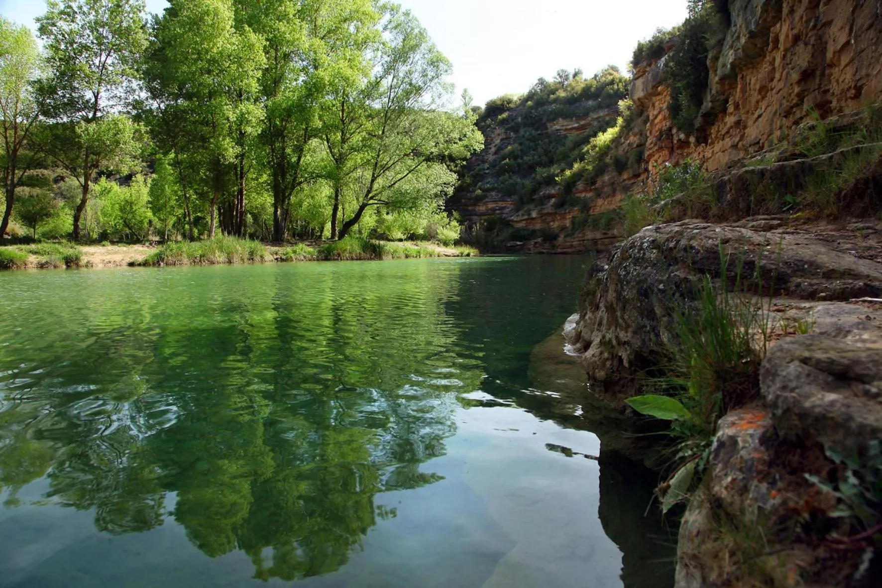 Natural landscape in Hostería de Guara