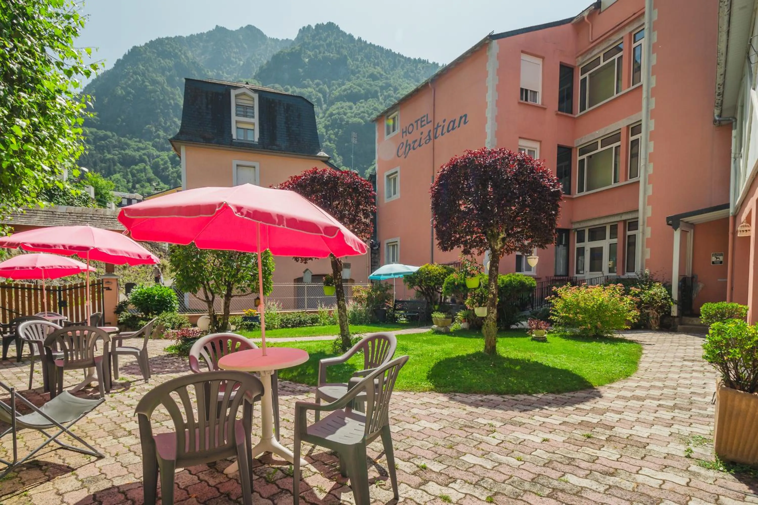 Garden in Hotel Christian