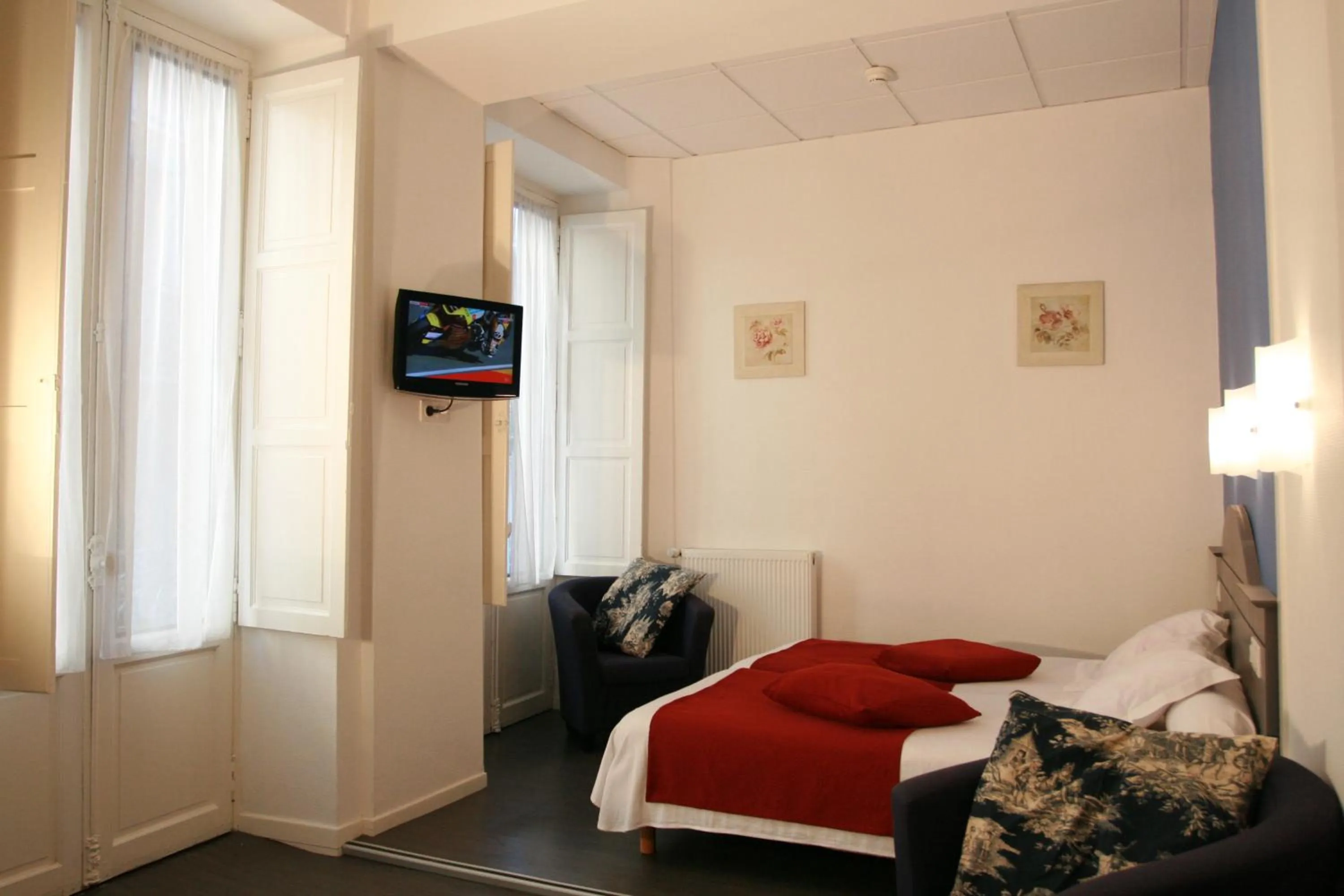 Bed in Hotel Christian