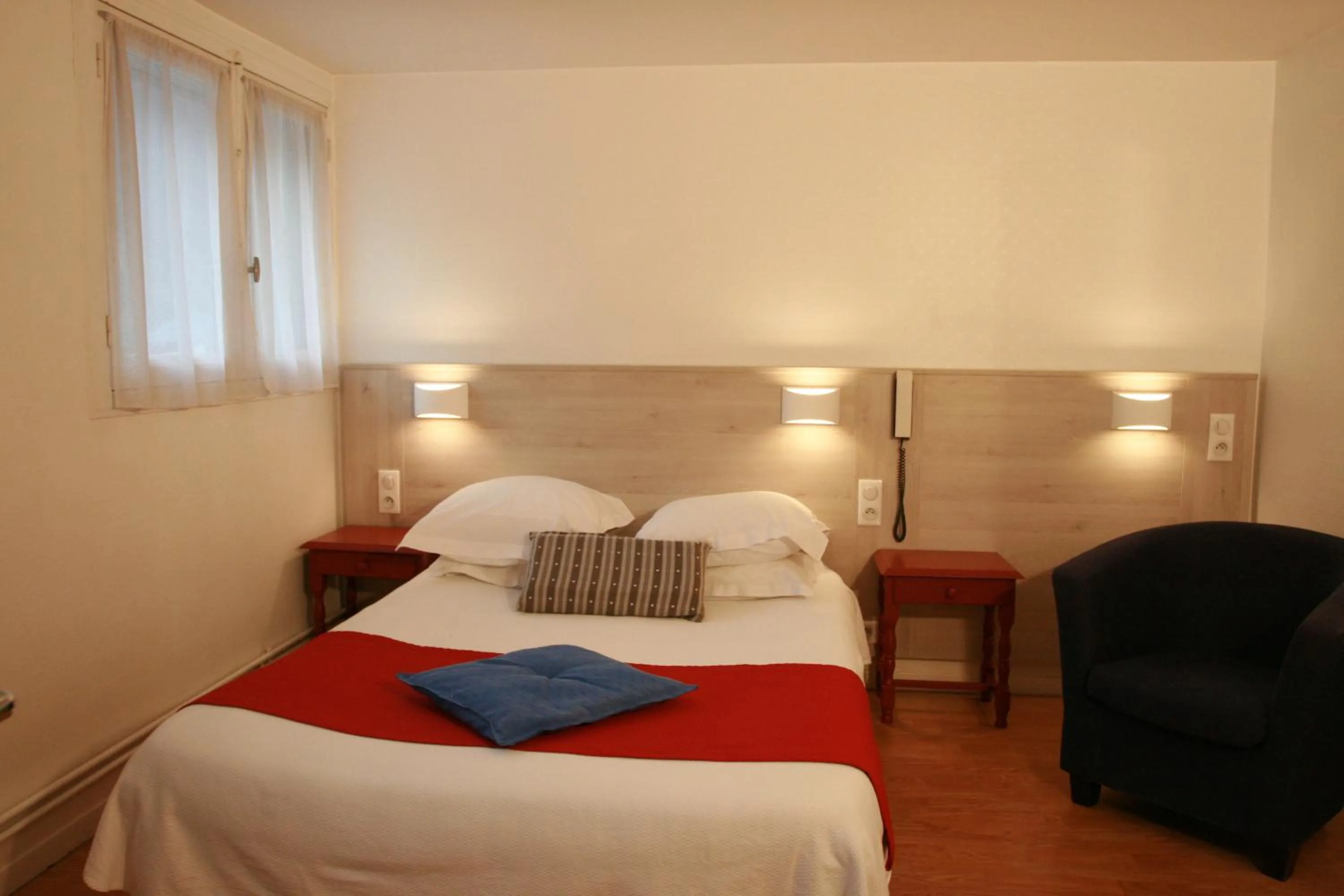 Bed in Hotel Christian