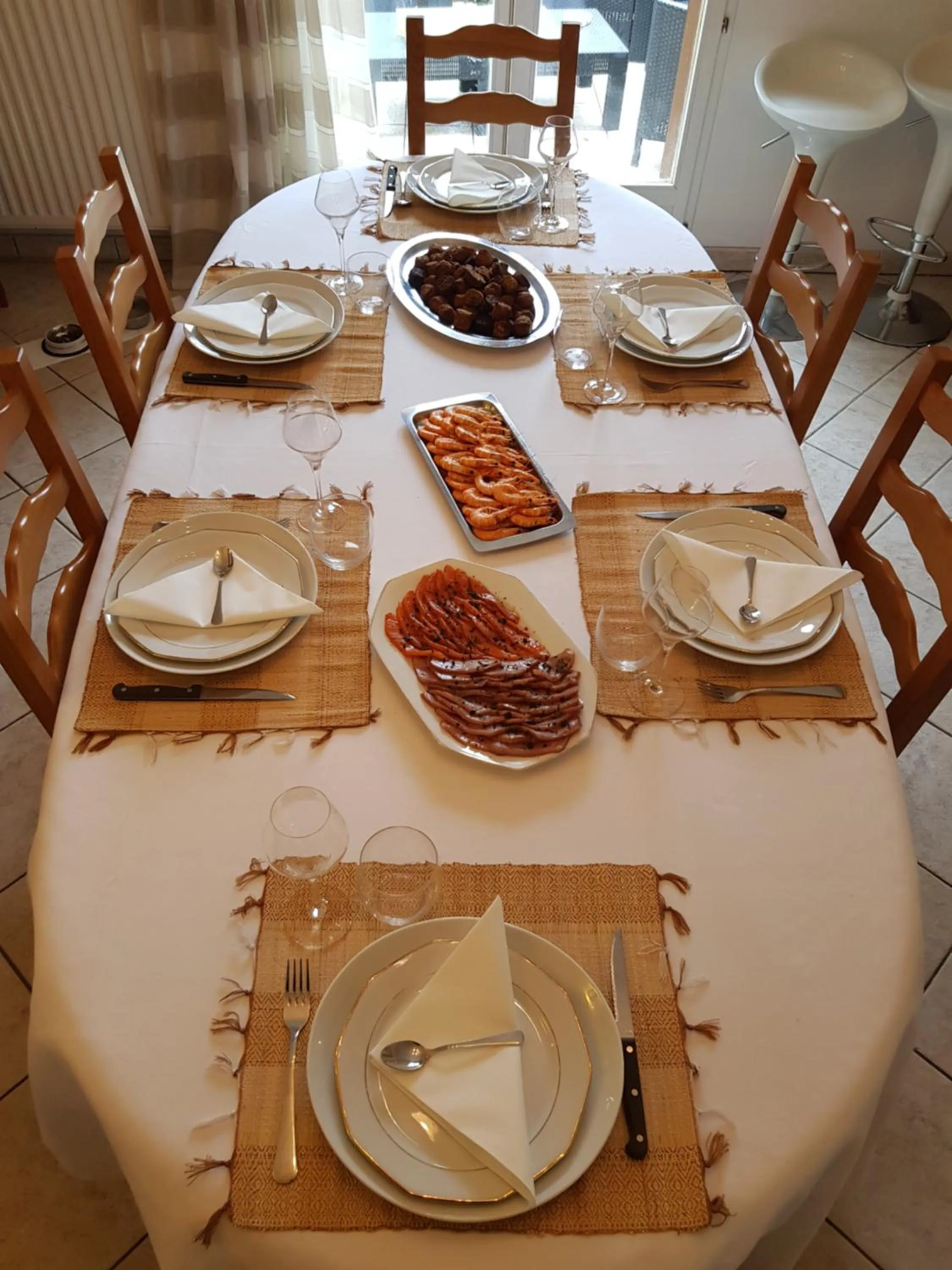 Dinner in Chambres d'hôtes près de Disney