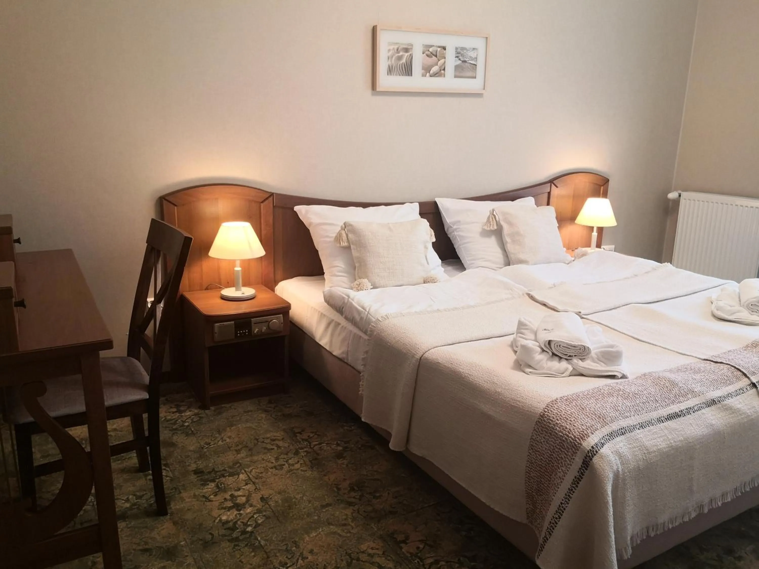 Bed in Ośrodek Wypoczynkowy Wielki Błękit