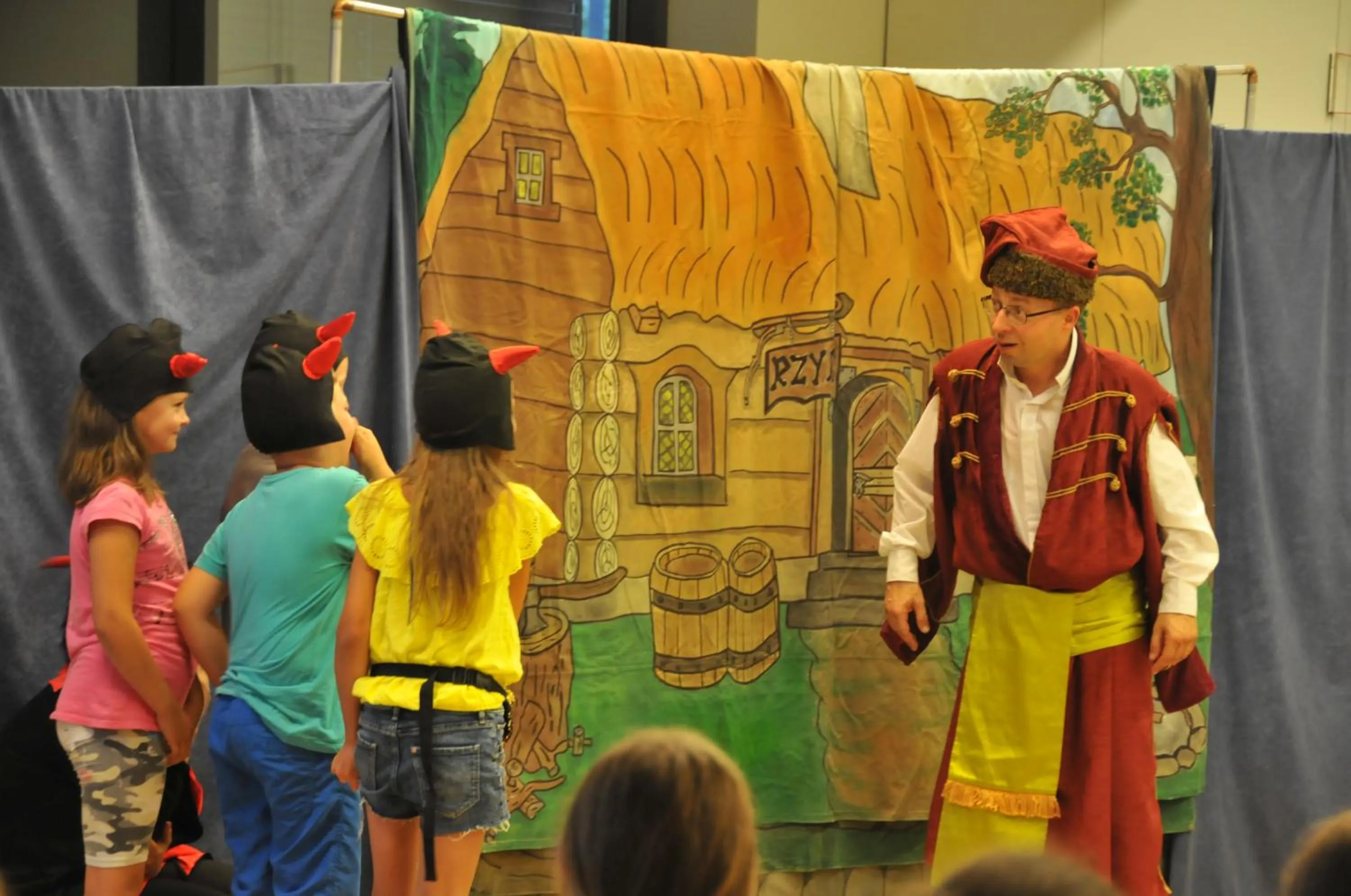 children in Ośrodek Wypoczynkowy Wielki Błękit