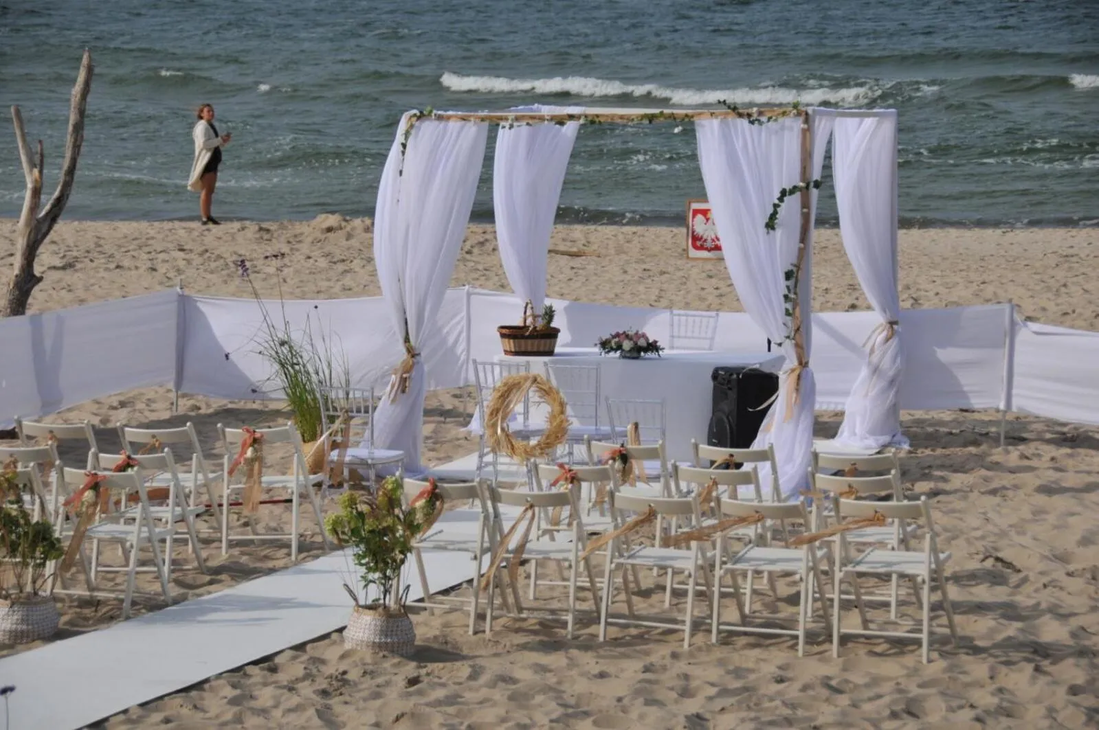 Beach in Ośrodek Wypoczynkowy Wielki Błękit
