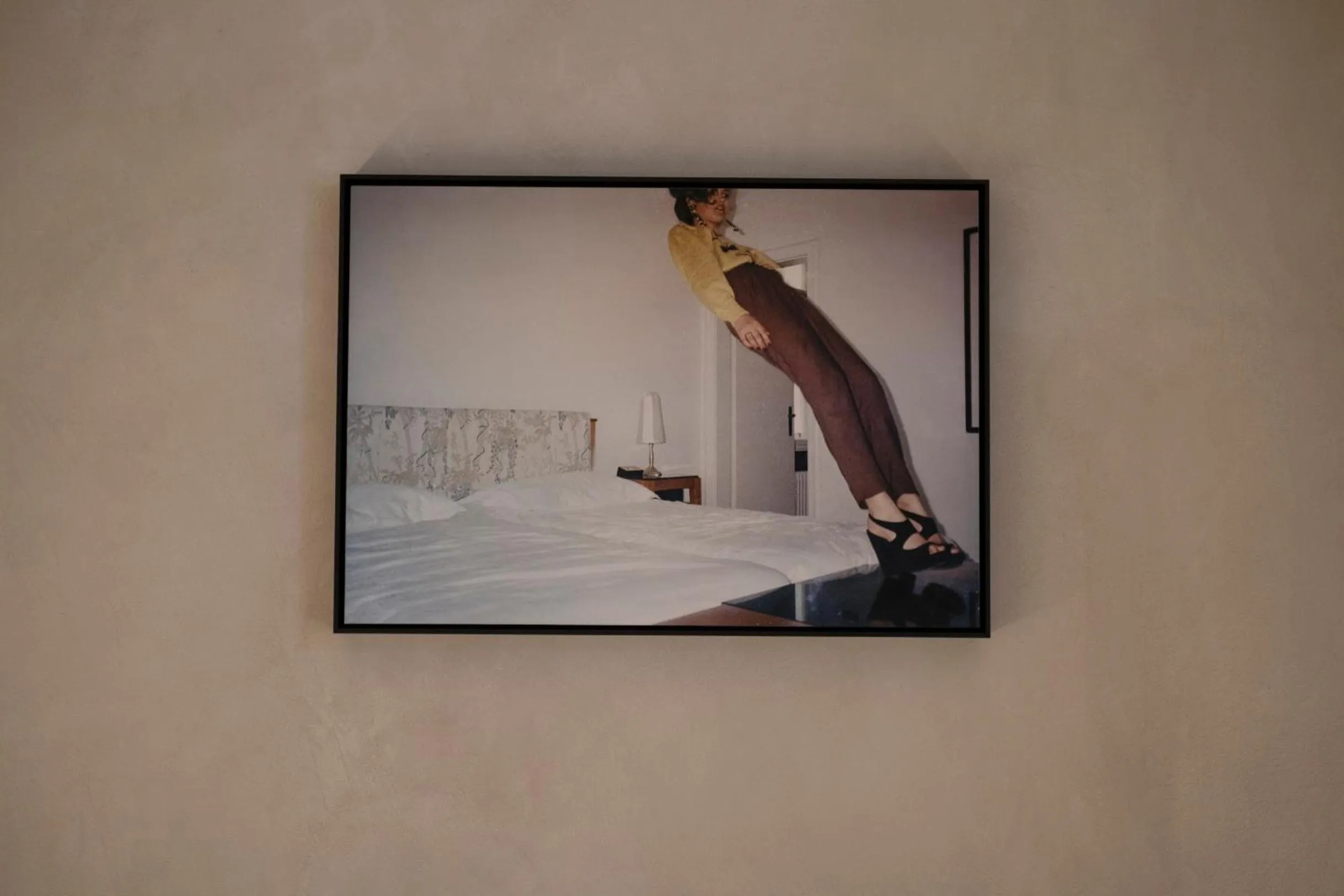 Decorative detail, Bed in Shila Athens