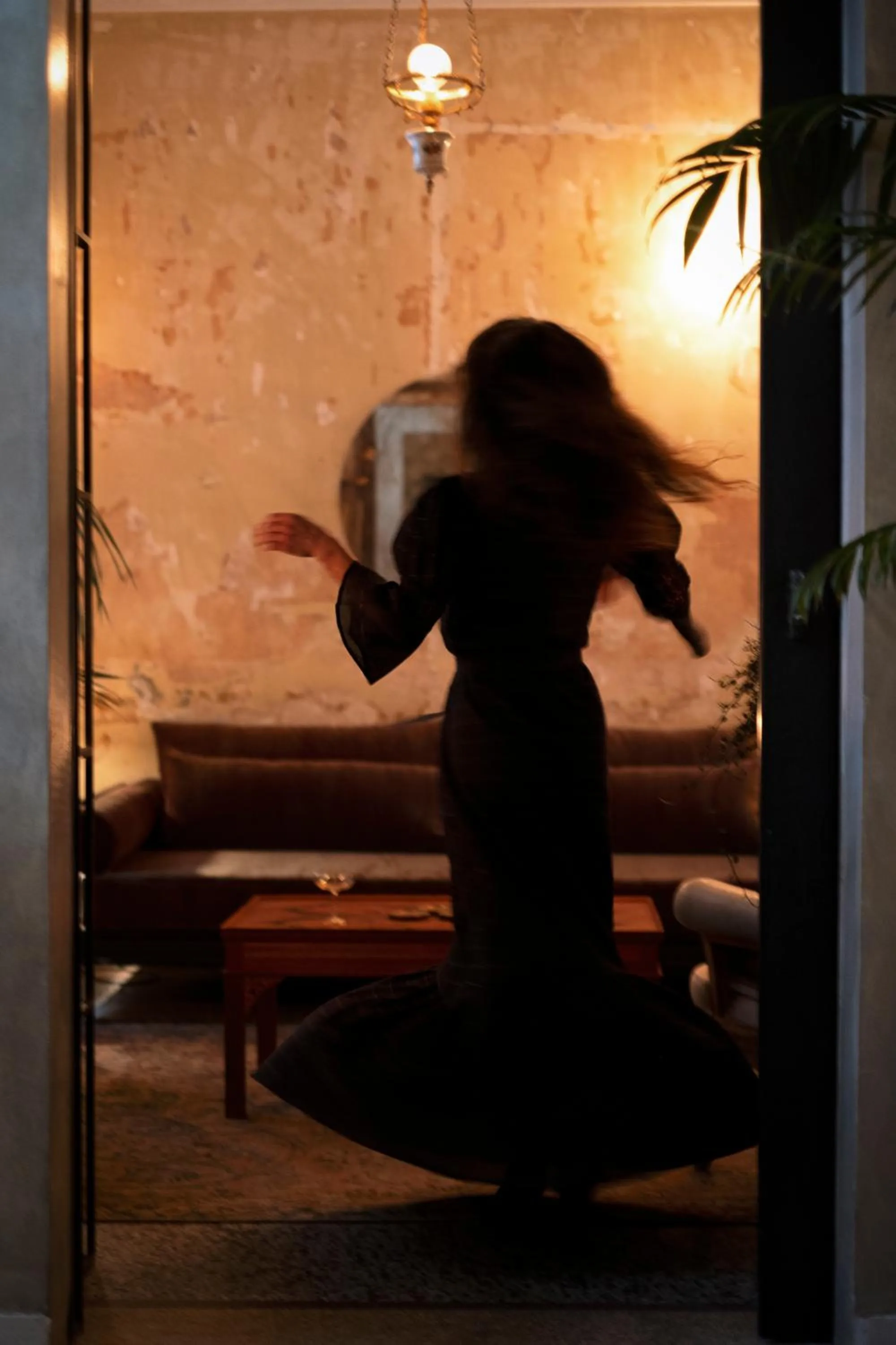 Living room in Shila Athens