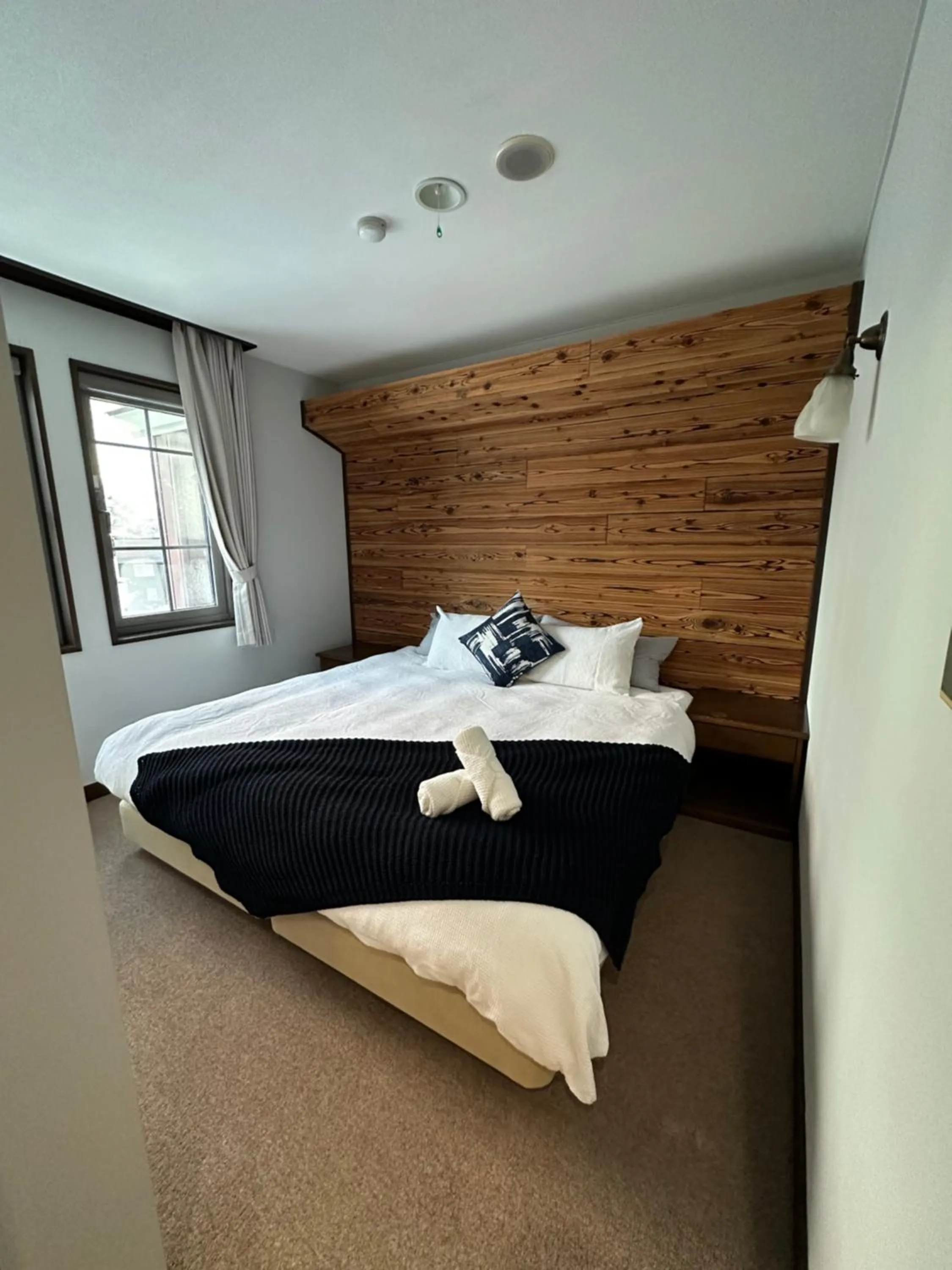 Bed in Legend Inn Myoko