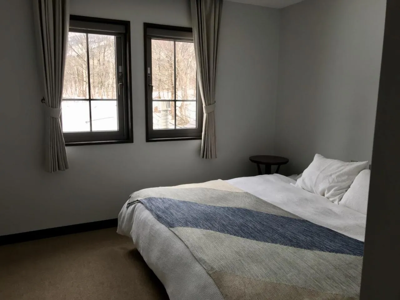 Bed in Legend Inn Myoko