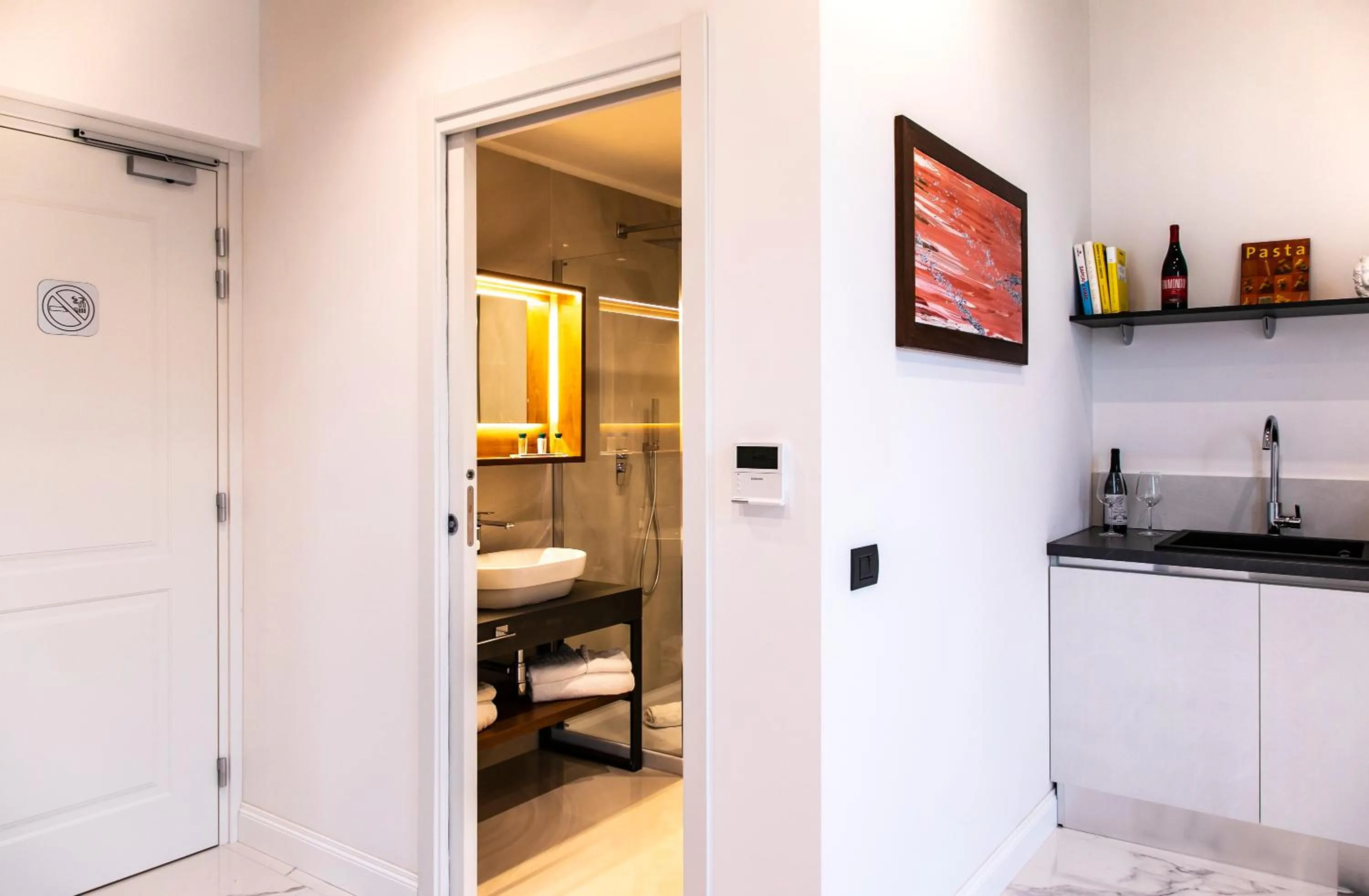 Bathroom in Palazzo Sovrana Serviced Luxury Apartments