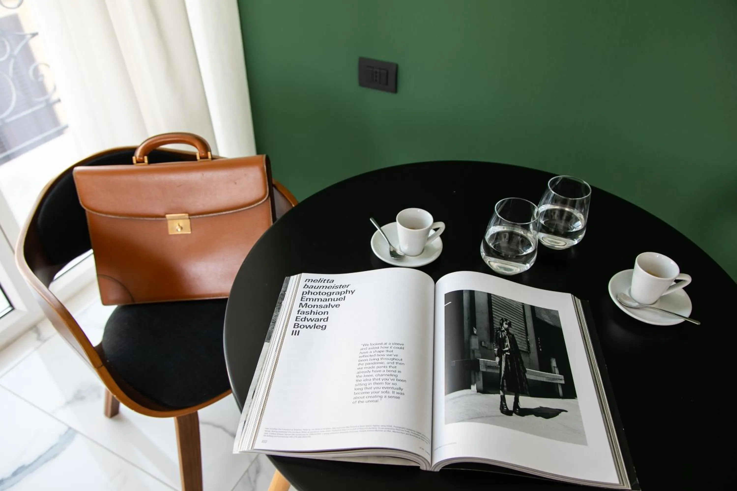 Living room in Palazzo Sovrana Serviced Luxury Apartments