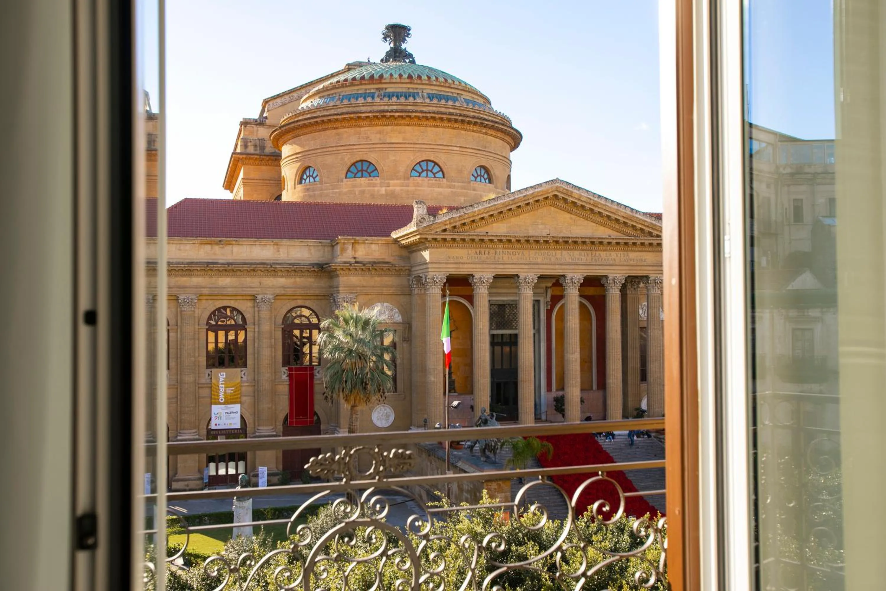 Landmark view in Palazzo Sovrana Serviced Luxury Apartments