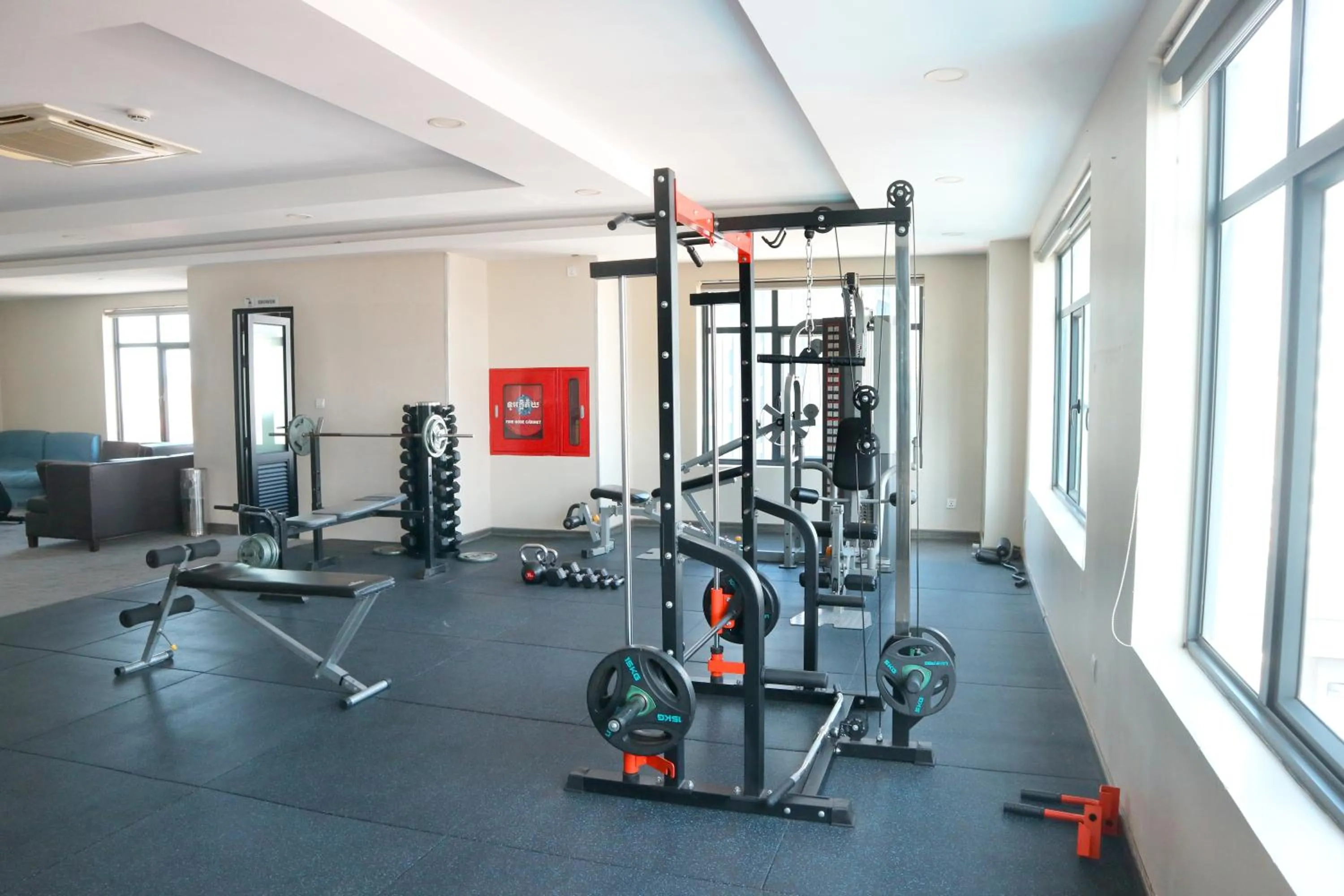Fitness centre/facilities in HM Grand Central Hotel