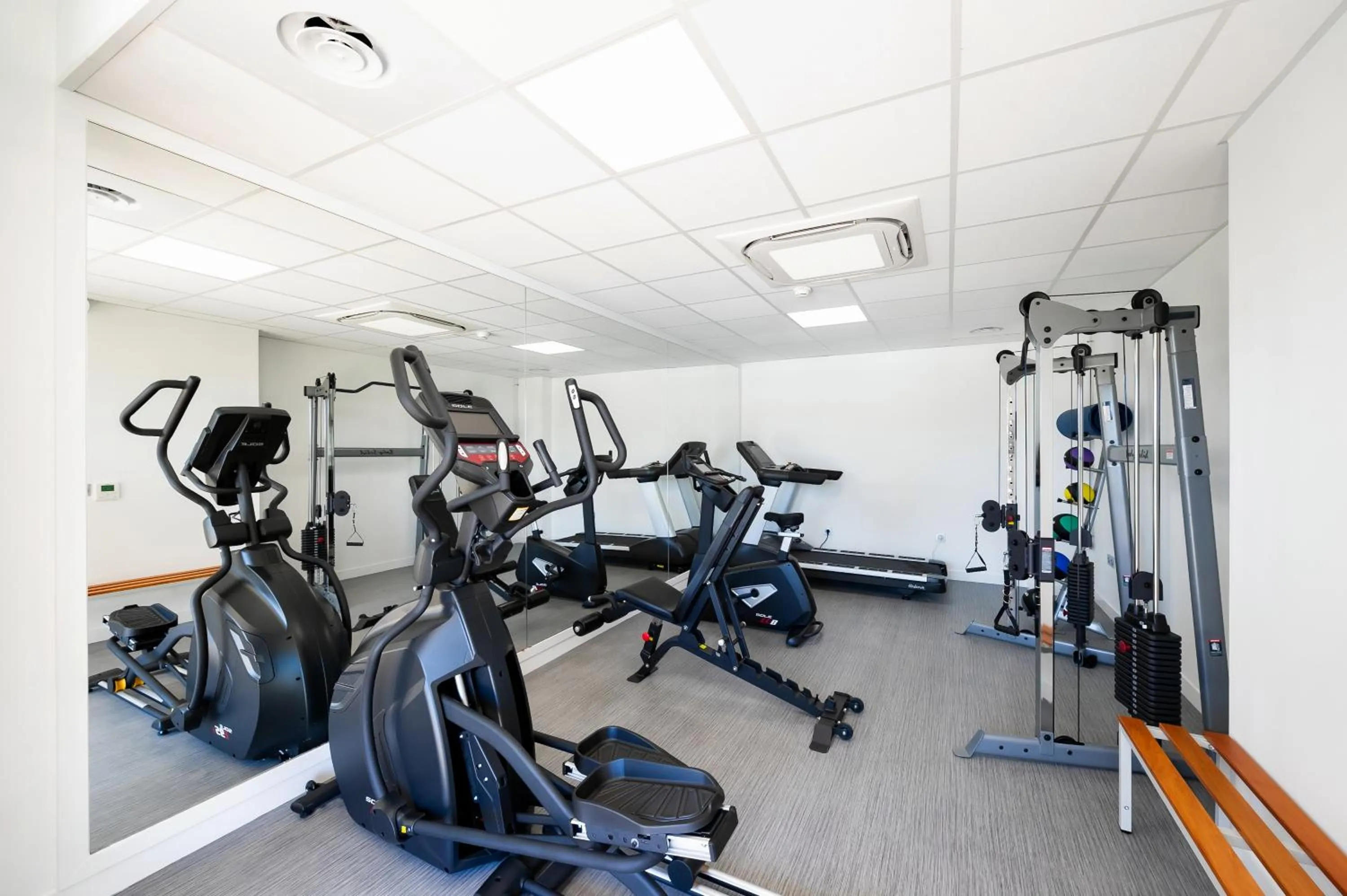 Fitness centre/facilities in Staycity Aparthotels near Disneyland Paris